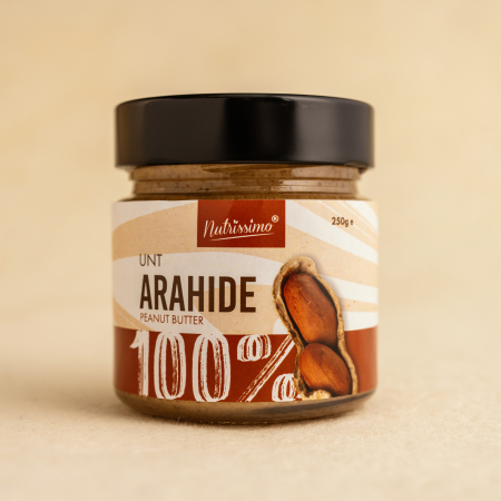 ULEIURI ȘI UNTURI - Unt de arahide 250g