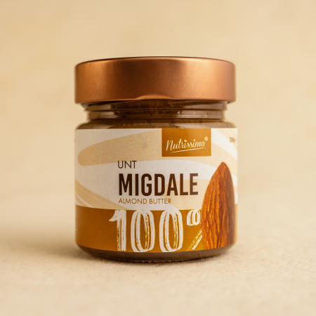 ULEIURI ȘI UNTURI - Unt de migdale 250g