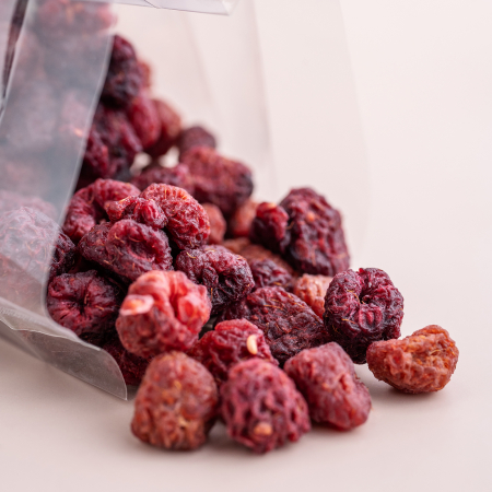 Zmeură infuzată în suc de mere - fără zahăr -  200 g [1]