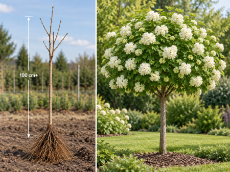 Călin - Călin Pom (Viburnum Opulus) 100 cm+ | Rădăcină Liberă