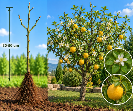 Toate produsele - Lamai rezistenti la ger 30-50 cm , Poncirus Trifoliata , radacina libera