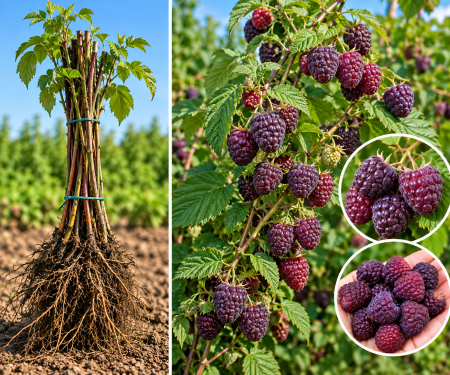 Toate produsele - Zmeura violet Glen Coe , radacina libera