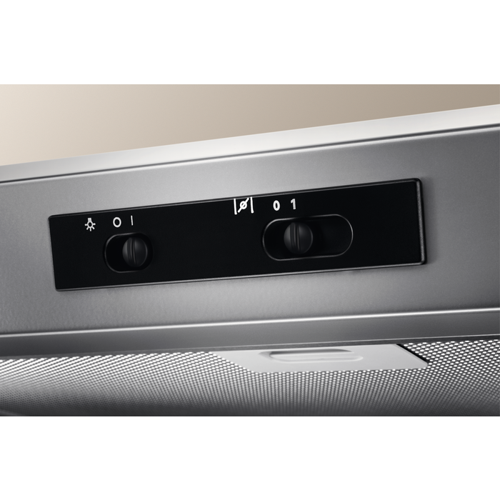 Hotă tradițională Electrolux EFU216S, 60 cm, Clasă energetică C, 272 m³/h, 3 trepte, LED, Gri [2]