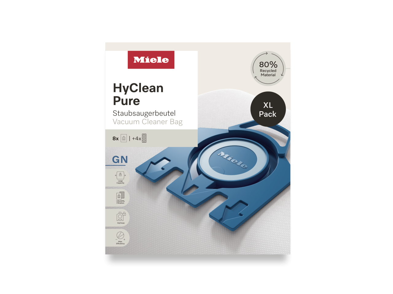 8 saci de aspirator, Miele GN XL HyClean Pure [2]