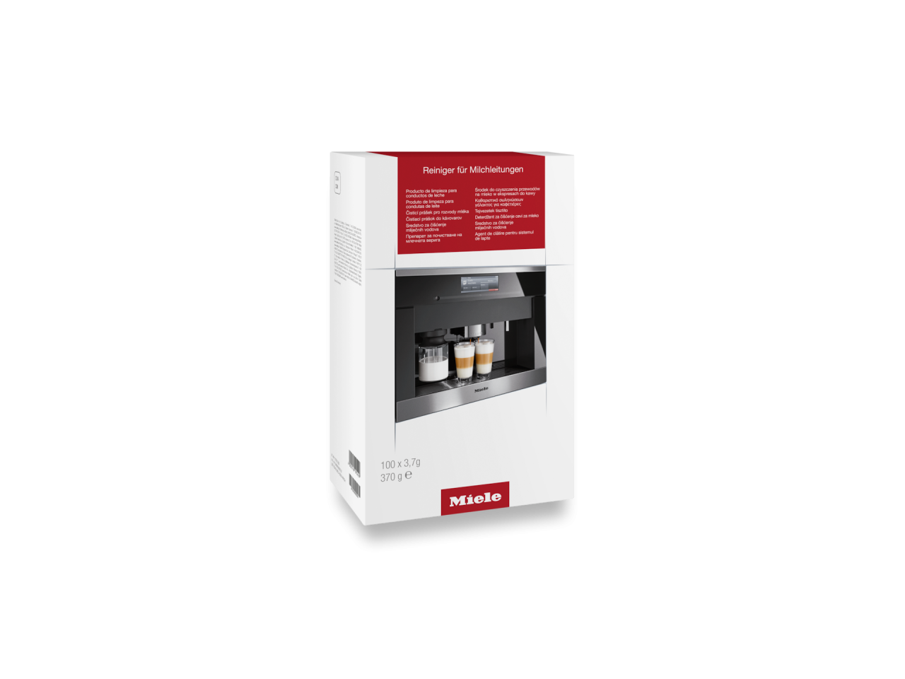 Agent de curățare Miele GP CL MCX 1001 P pentru traseul de lapte, 100 plicuri, pentru espressoare [2]