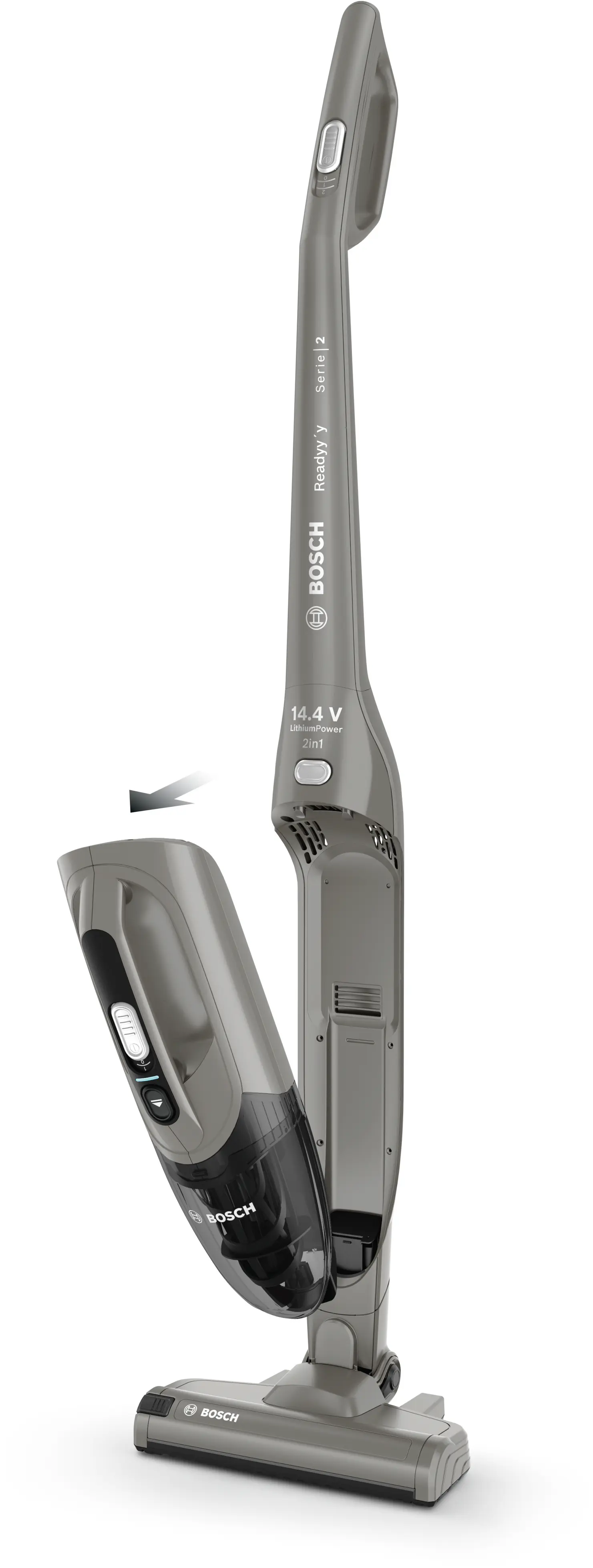 Aspirator cu acumulatori Readyy'y 14.4V, Bosch Seria 2, Graphite [3]