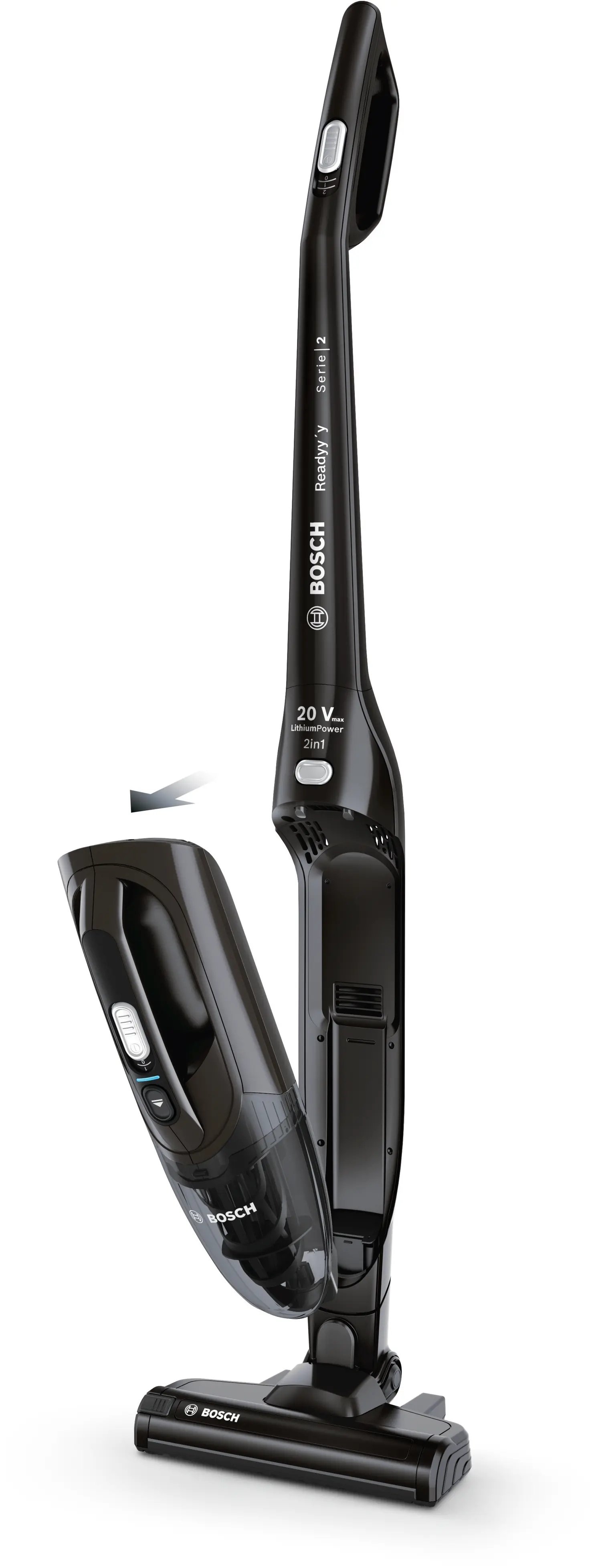 Aspirator cu acumulatori Readyy'y 20Vmax, Bosch Seria 2, Negru [3]