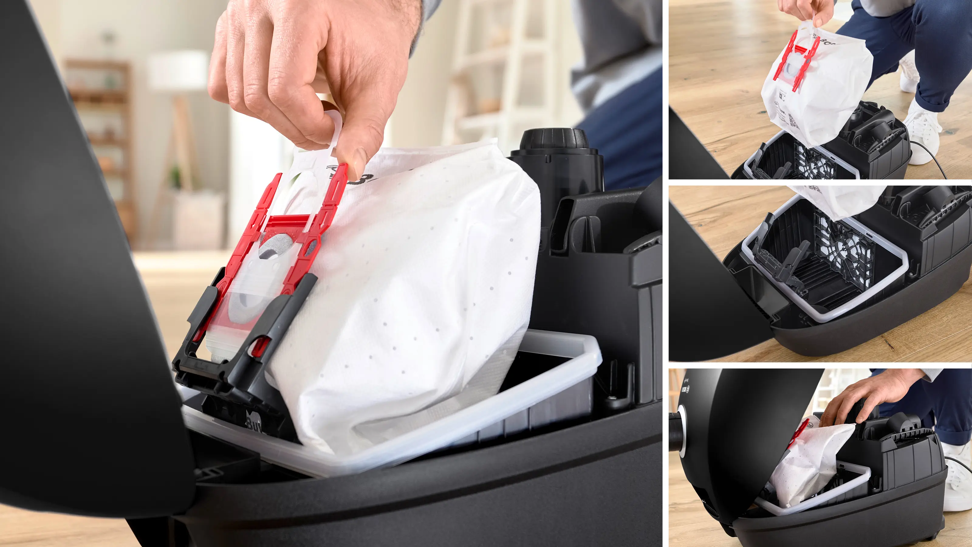 Aspirator cu sac, Bosch Seria 4, Negru [7]