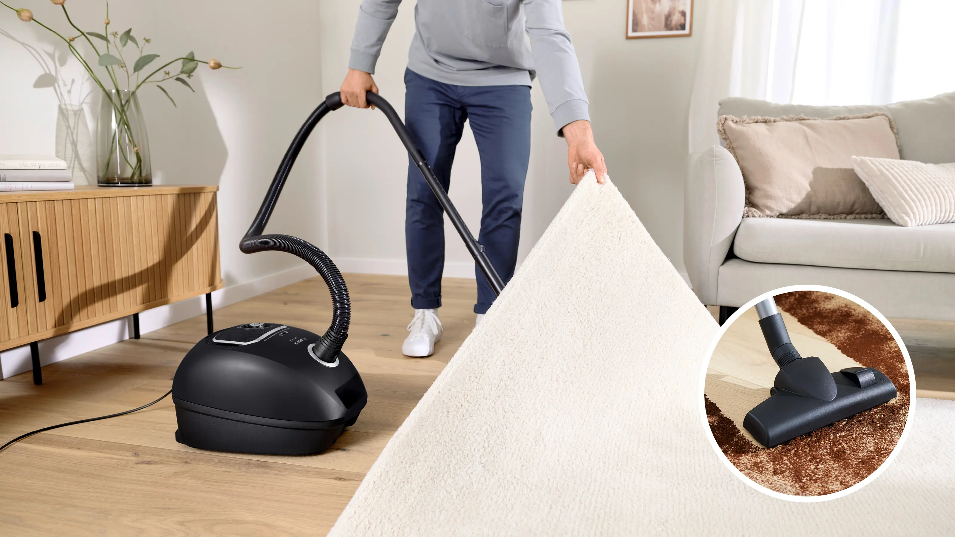 Aspirator cu sac, Bosch Seria 4, Negru [10]