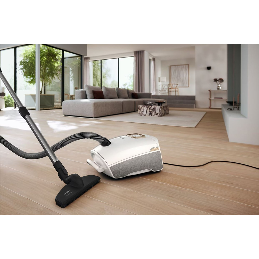 Aspirator cu sac MIELE Guard L1 Parquet , 3.5l, 890W, 77dB, alb-negru [4]