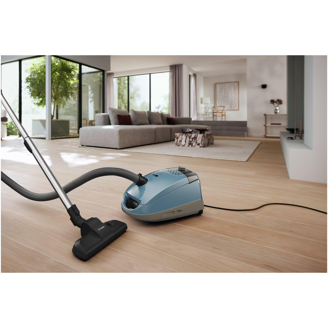 Aspirator cu sac Miele Guard S1 , 890 W, 3,5 l, 76 dB, albastru [4]