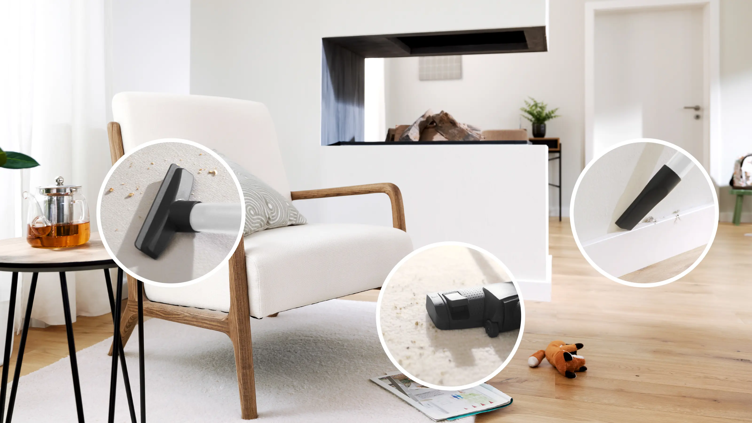 Aspirator cu sac ProHygienic, Bosch Seria 4, Alb [2]