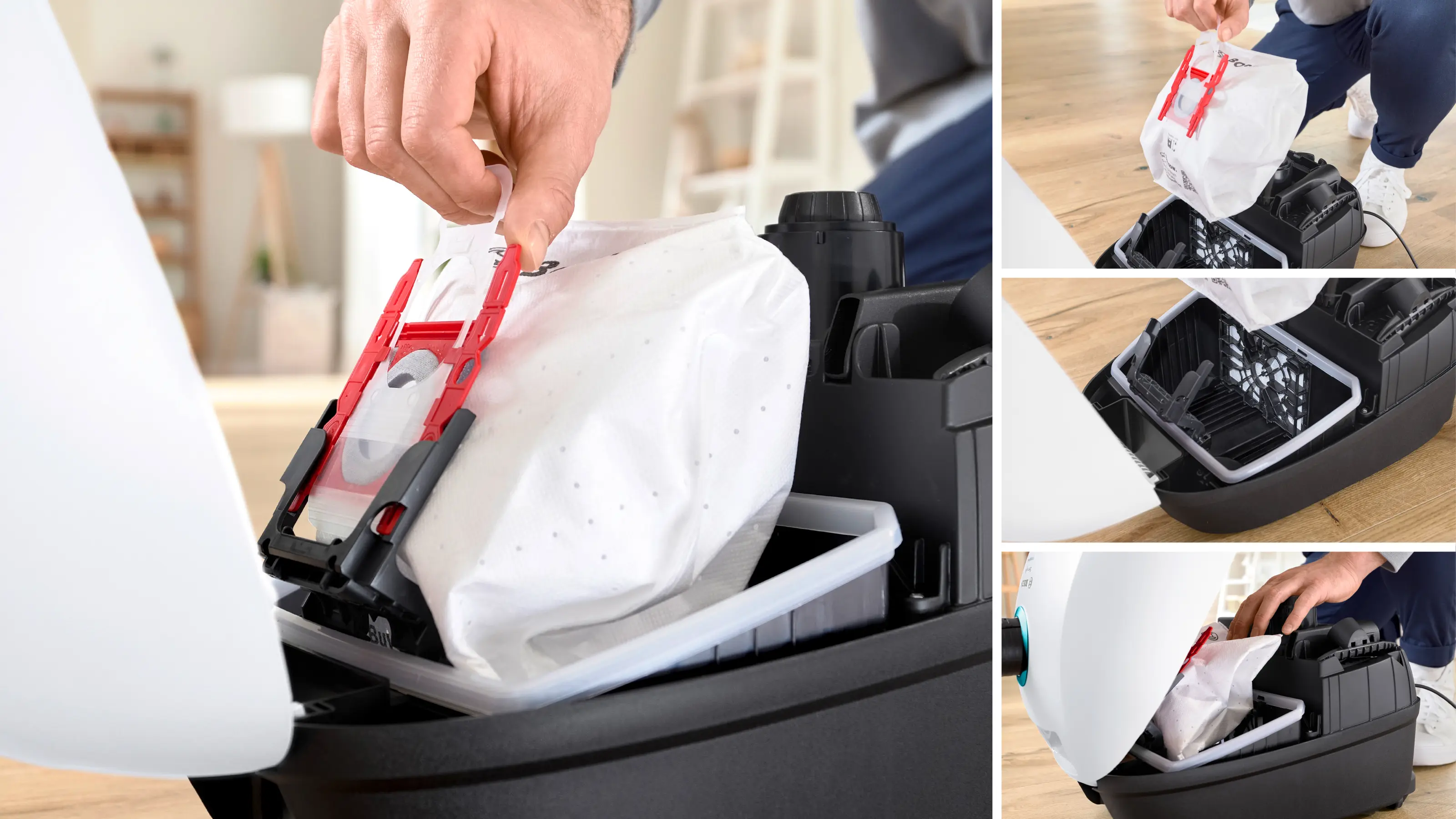 Aspirator cu sac ProHygienic, Bosch Seria 4, Alb [6]