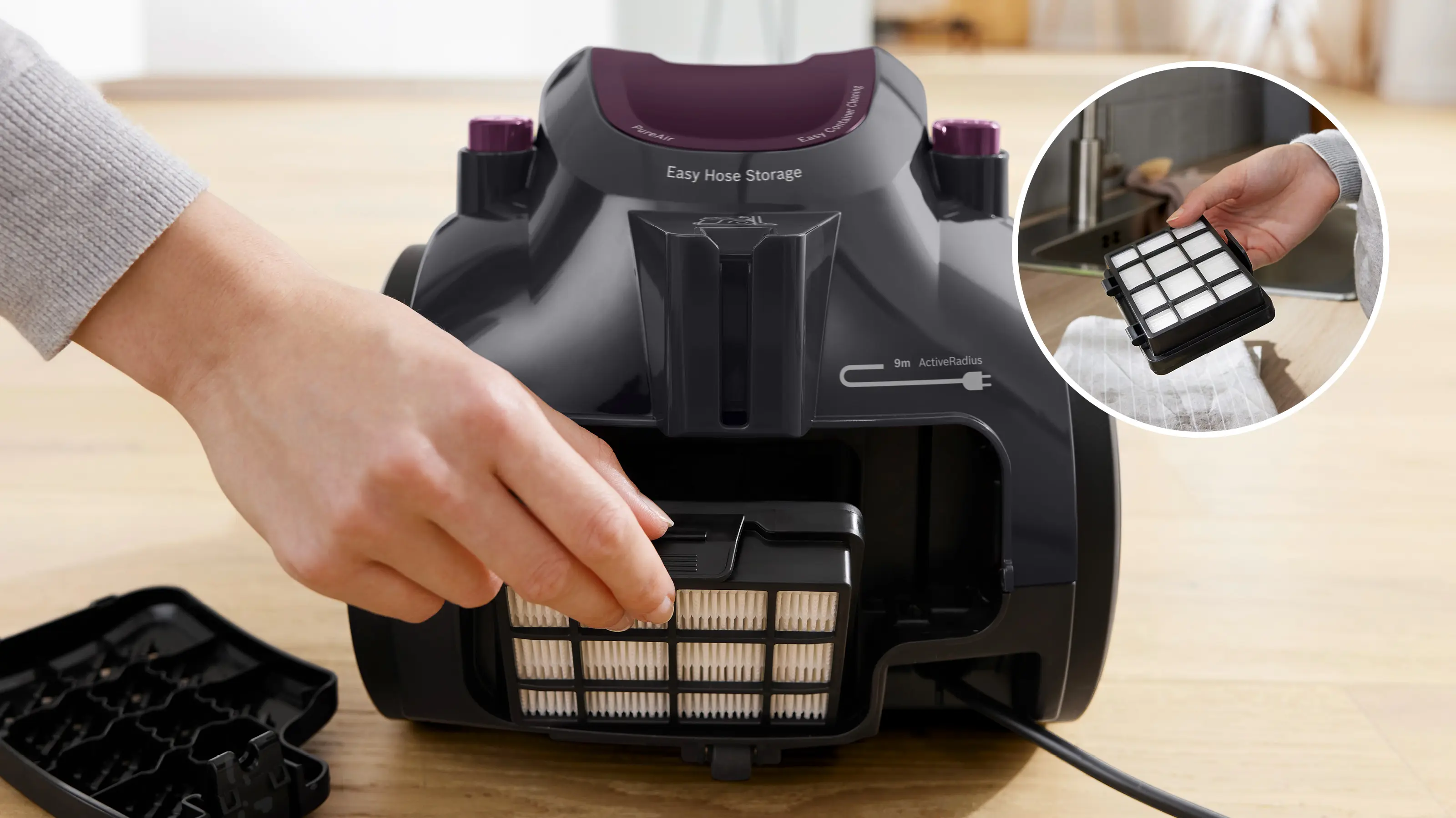 Aspirator fara sac, Bosch Seria 2, Mov [8]