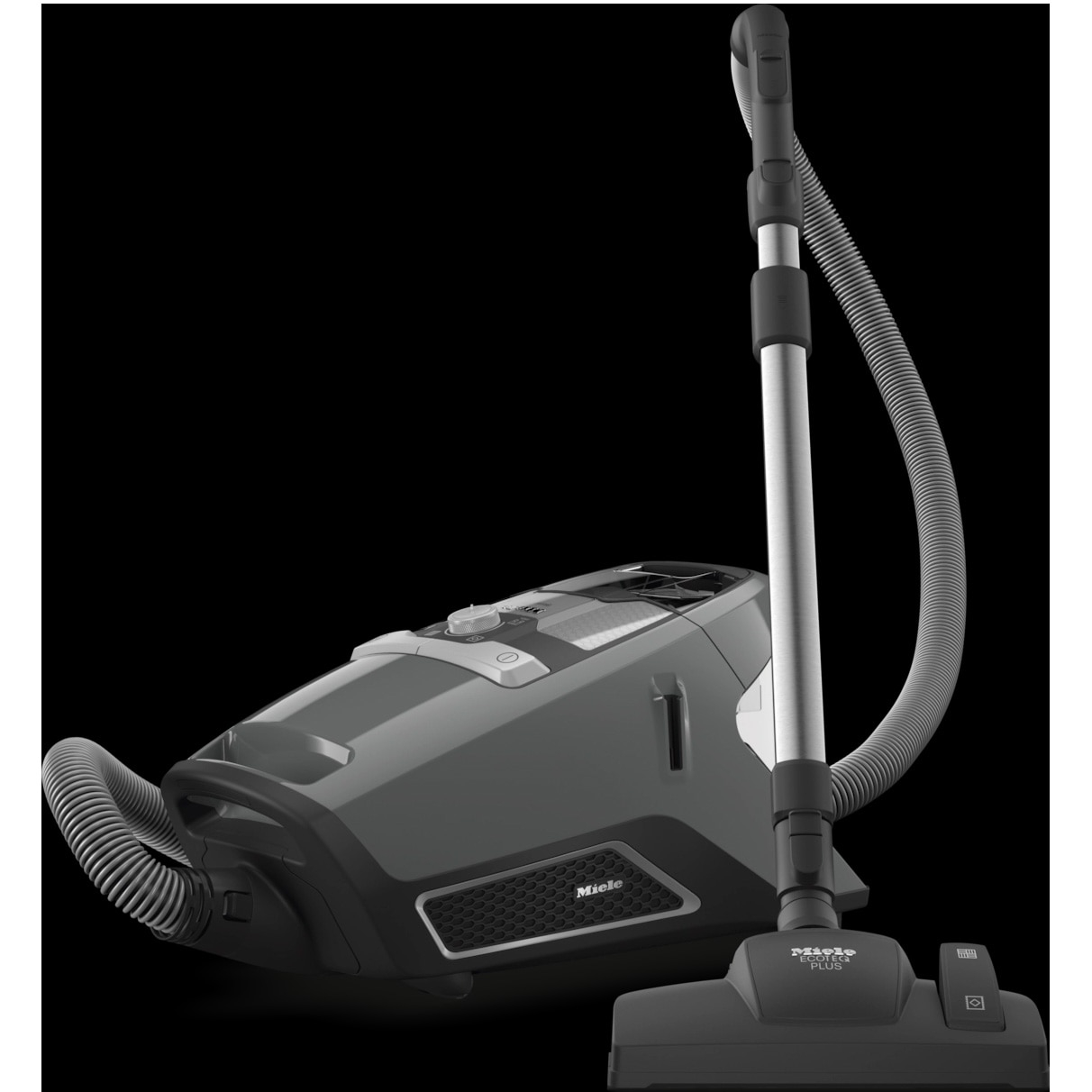 Aspirator fara sac Miele Blizzard CX1 PowerLine SKRF5, 2 l, 890 W, 76 dB, perie AirTeQ, Gri [2]