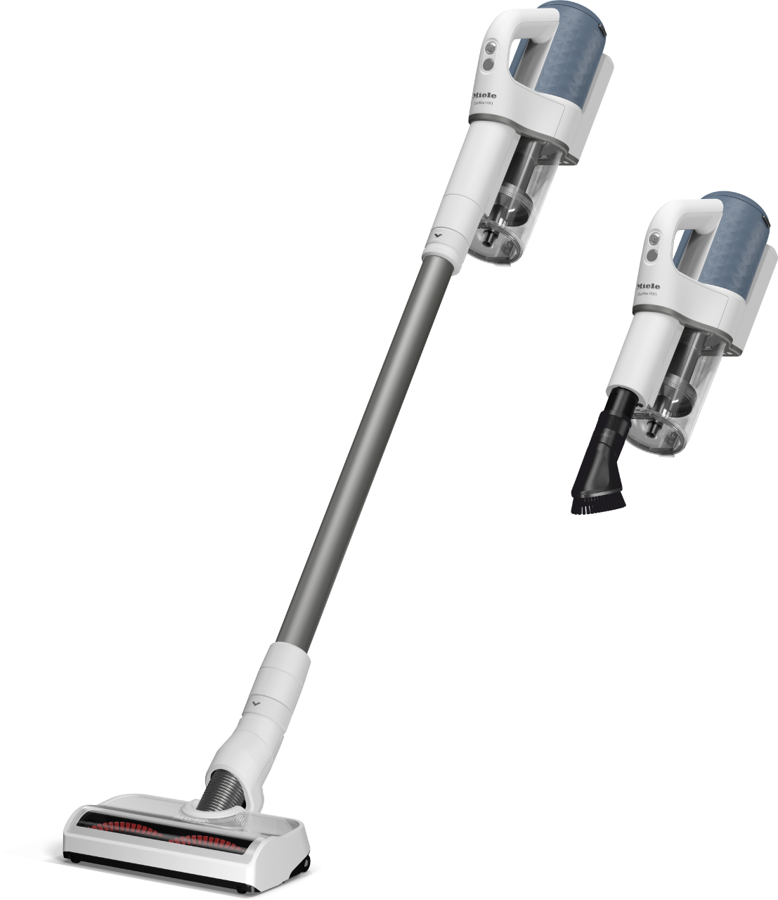 Aspirator vertical Miele Duoflex HX1 12377800, 2 in 1, 210 W, 0,3 l,  filtru Hygiene, autonomie 55 min, tehnologie Vortex, albastru [2]