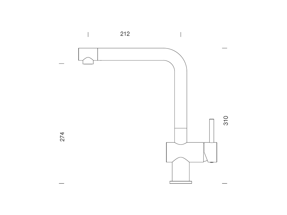 Baterie bucatarie Schock Epos Cristalite Nero, aspect granit, cartus ceramic, negru [3]