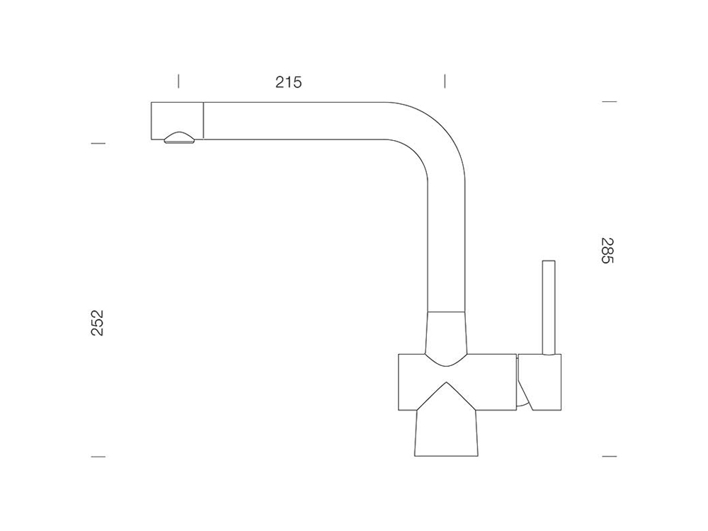 Baterie bucatarie Schock Laios Cristadur Polaris, aspect granit, cartus ceramic, alb polar [3]