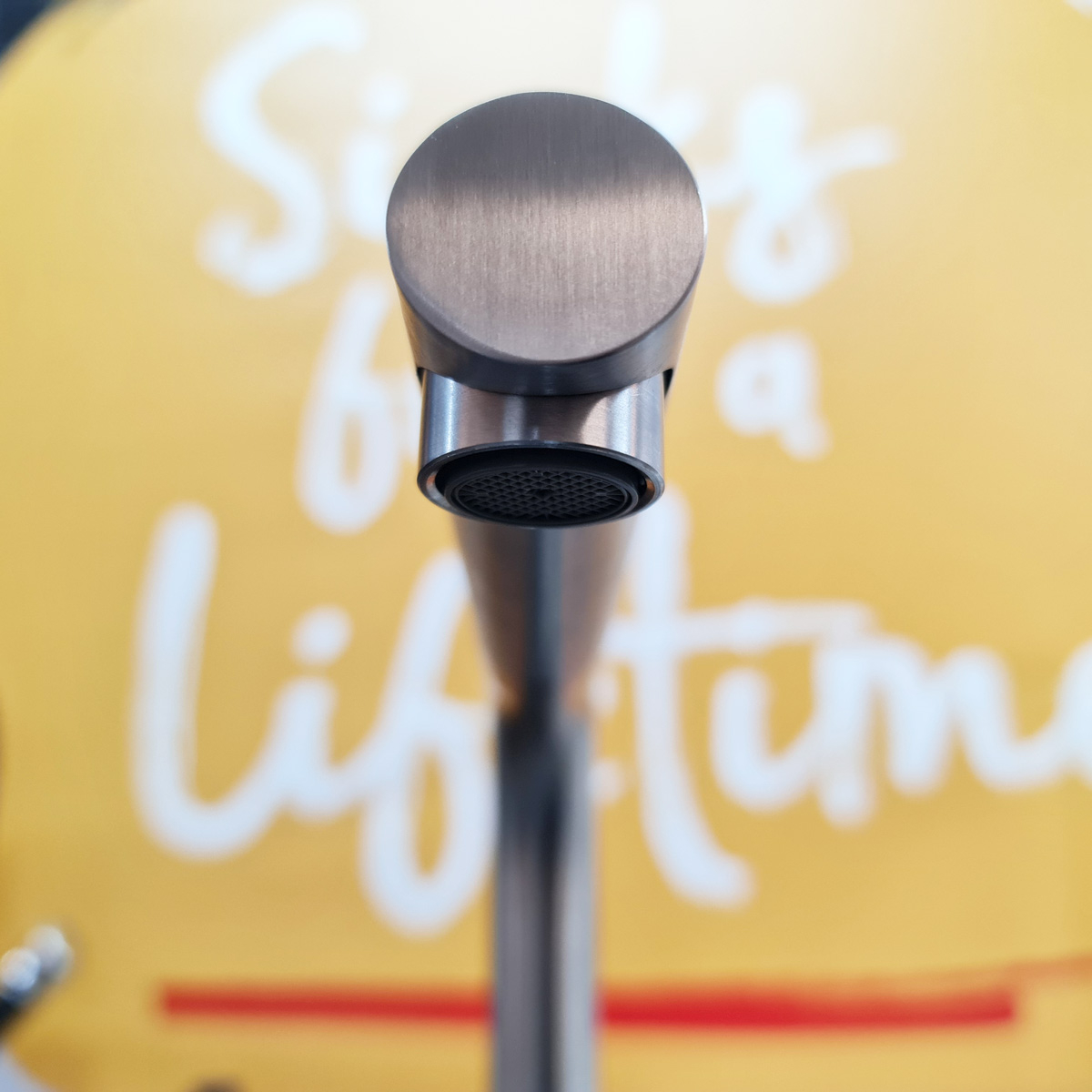 Baterie CookingAid Angelina Steel cu furtun dus extractibil si finisaj inox periat [2]