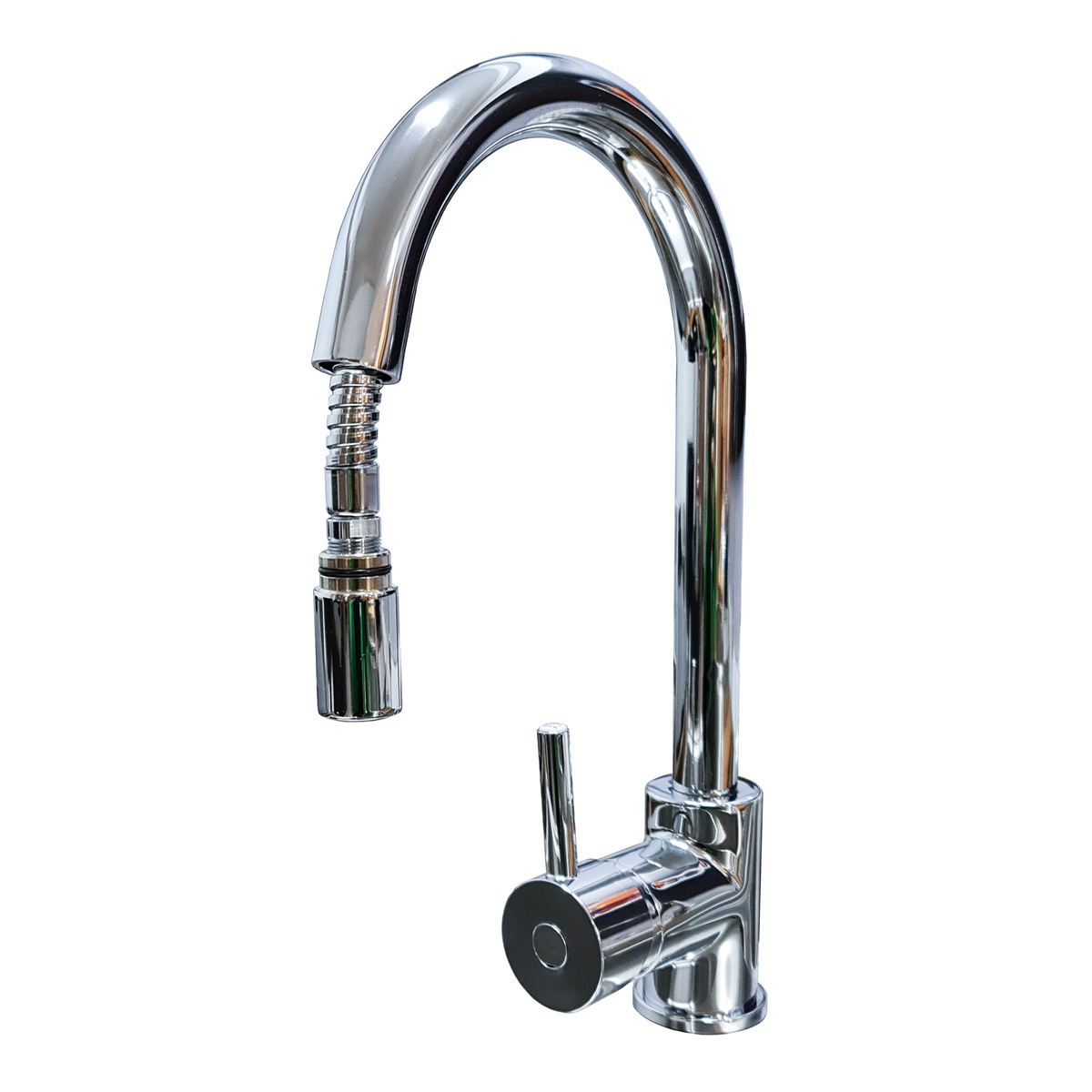 Baterie CookingAid Indiana cu furtun dus retractabil / extractibil si finisaj Cromat [8]