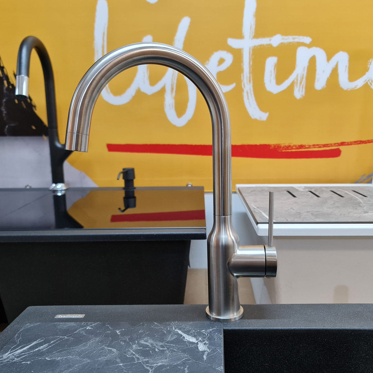 Baterie CookingAid Ingrid Steel rotativa 360° finisaj inox periat [6]