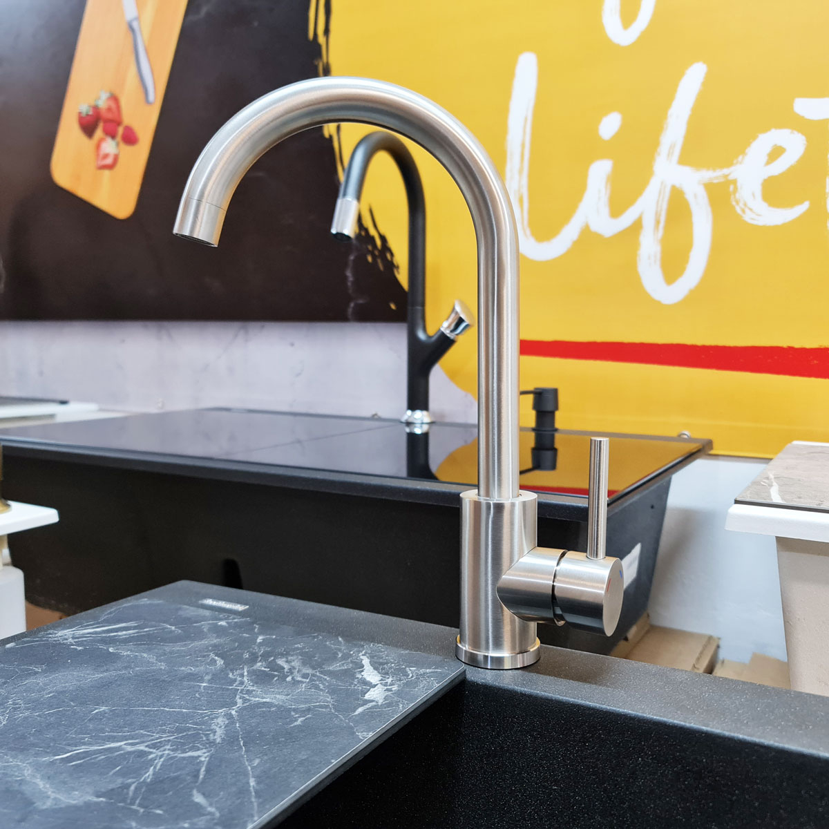 Baterie CookingAid Kate Steel rotativa 360° finisaj inox periat [2]