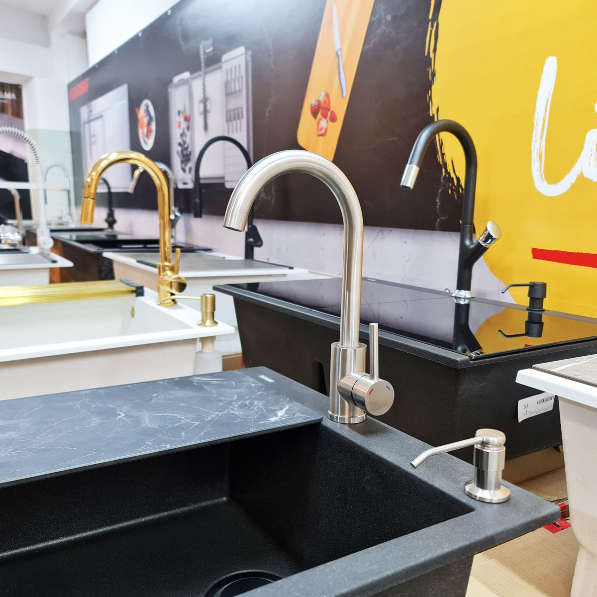 Baterie CookingAid Kate Steel rotativa 360° finisaj inox periat [8]