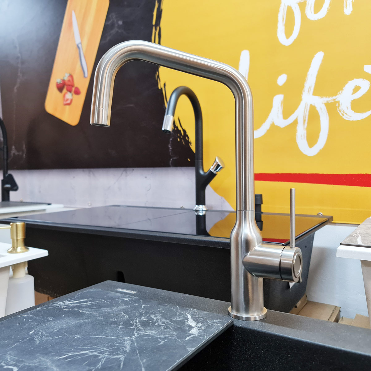 Baterie CookingAid Natalie Steel rotativa 360° finisaj inox periat [4]