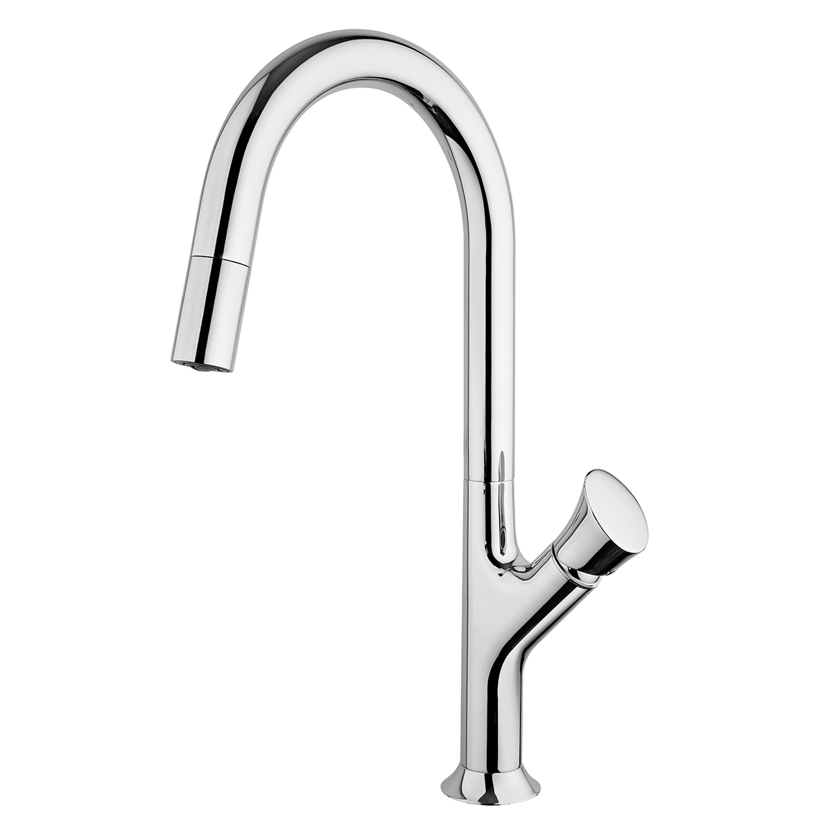 Baterie CookingAid PARMIX CHROME cu furtun dus retractabil / extractibil si finisaj Cromat [2]