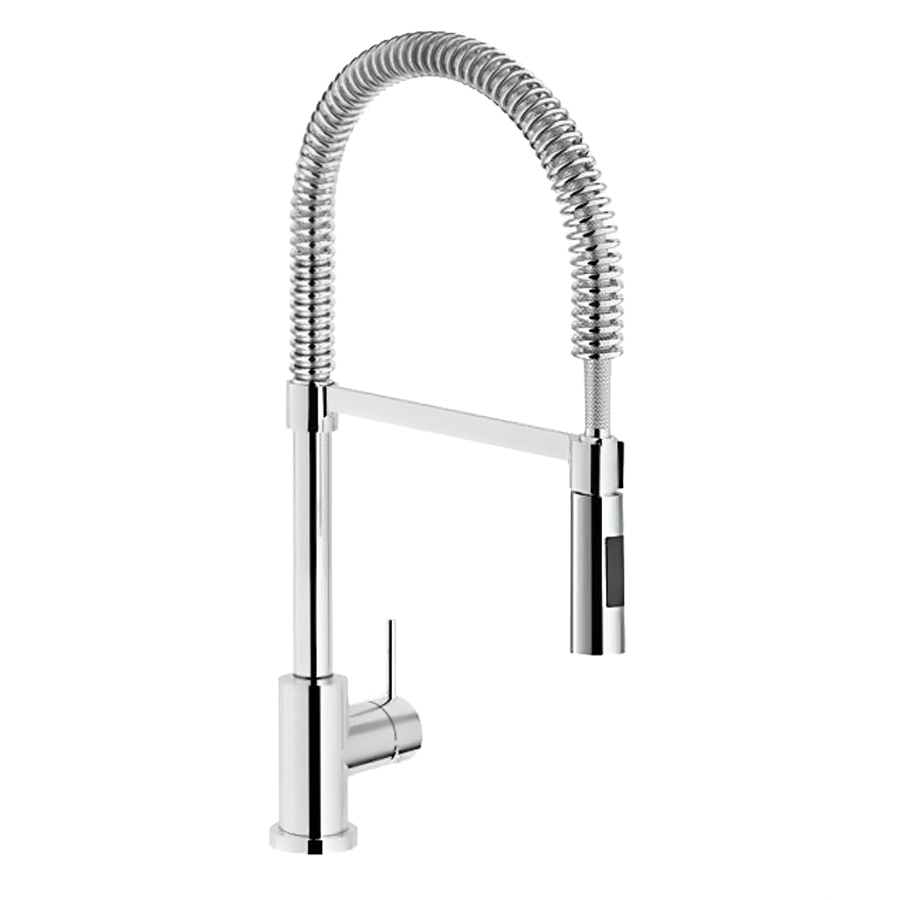 Baterie CookingAid RODI LINE MN 1021 cu cap flexibil detasabil + buton interschimbabil jet/dus si finisaj Cromat [6]