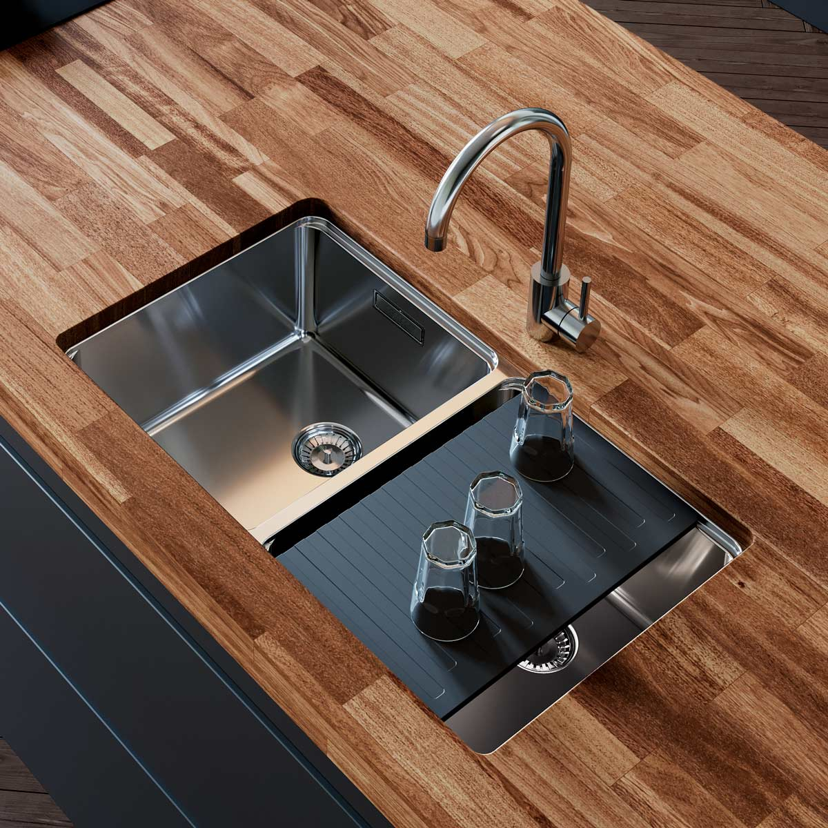 Baterie CookingAid SATURN Stainless Steel SUS316 finisaj INOX periat [8]