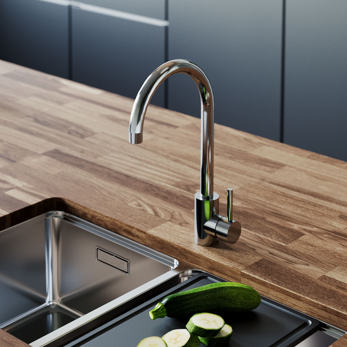 Baterie CookingAid SATURN Stainless Steel SUS316 finisaj INOX periat [7]