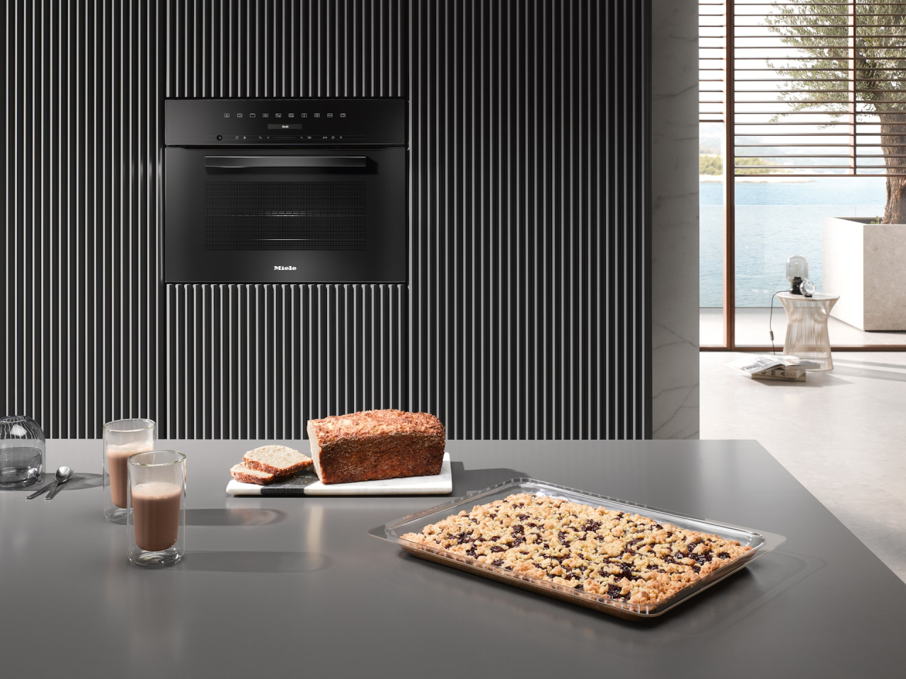 Bol de sticlă Miele HGS 100 pentru cuptoare combi cu microunde [6]