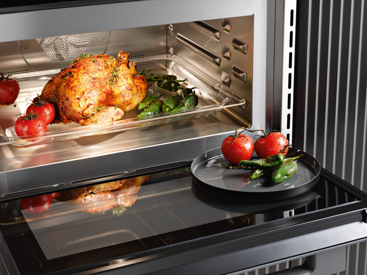 Bol de sticlă Miele HGS 100 pentru cuptoare combi cu microunde [3]