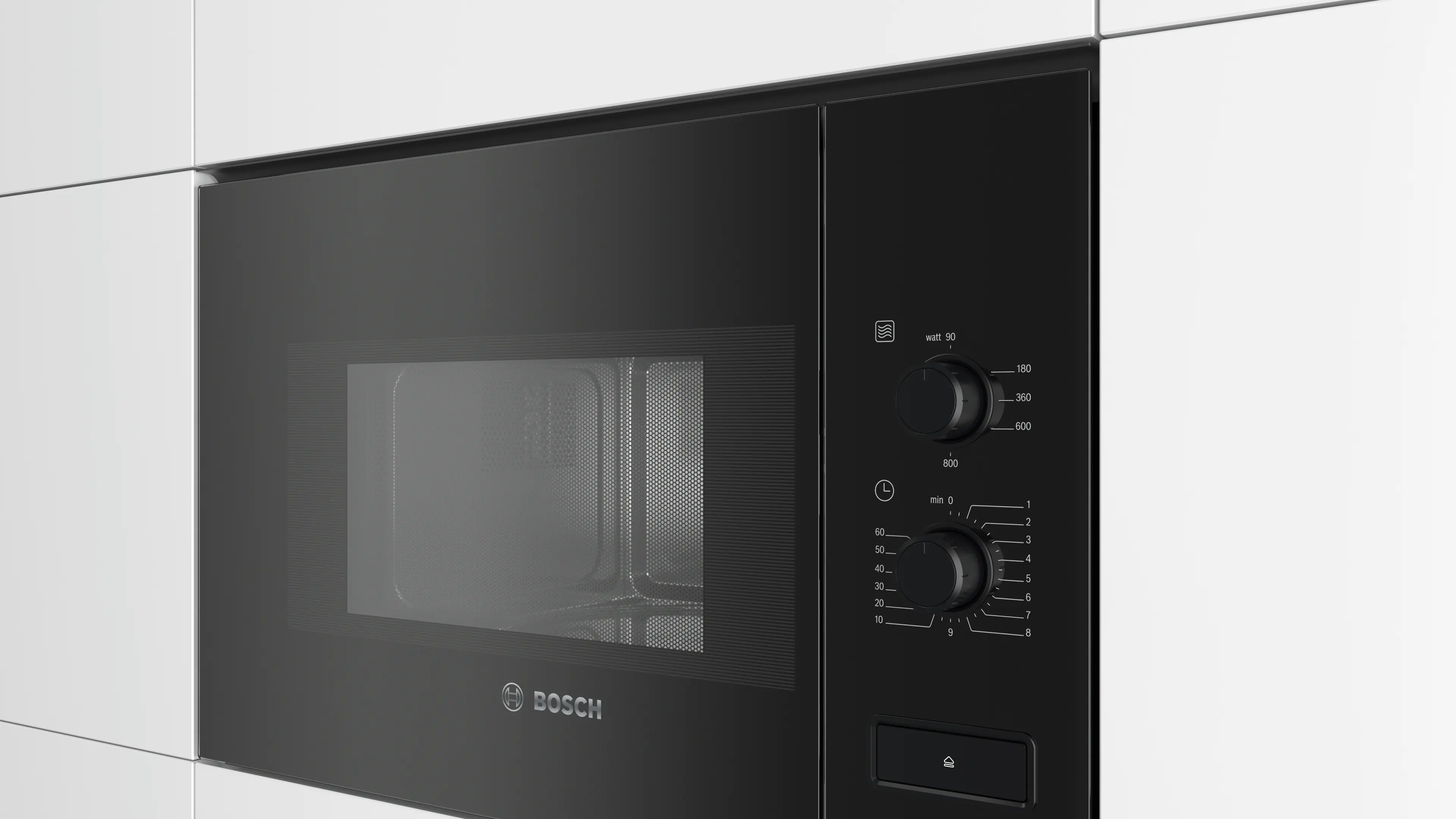 Bosch BFL520MB0 - cuptor cu microunde încorporabil, Seria 4, 20 litri, Negru [2]
