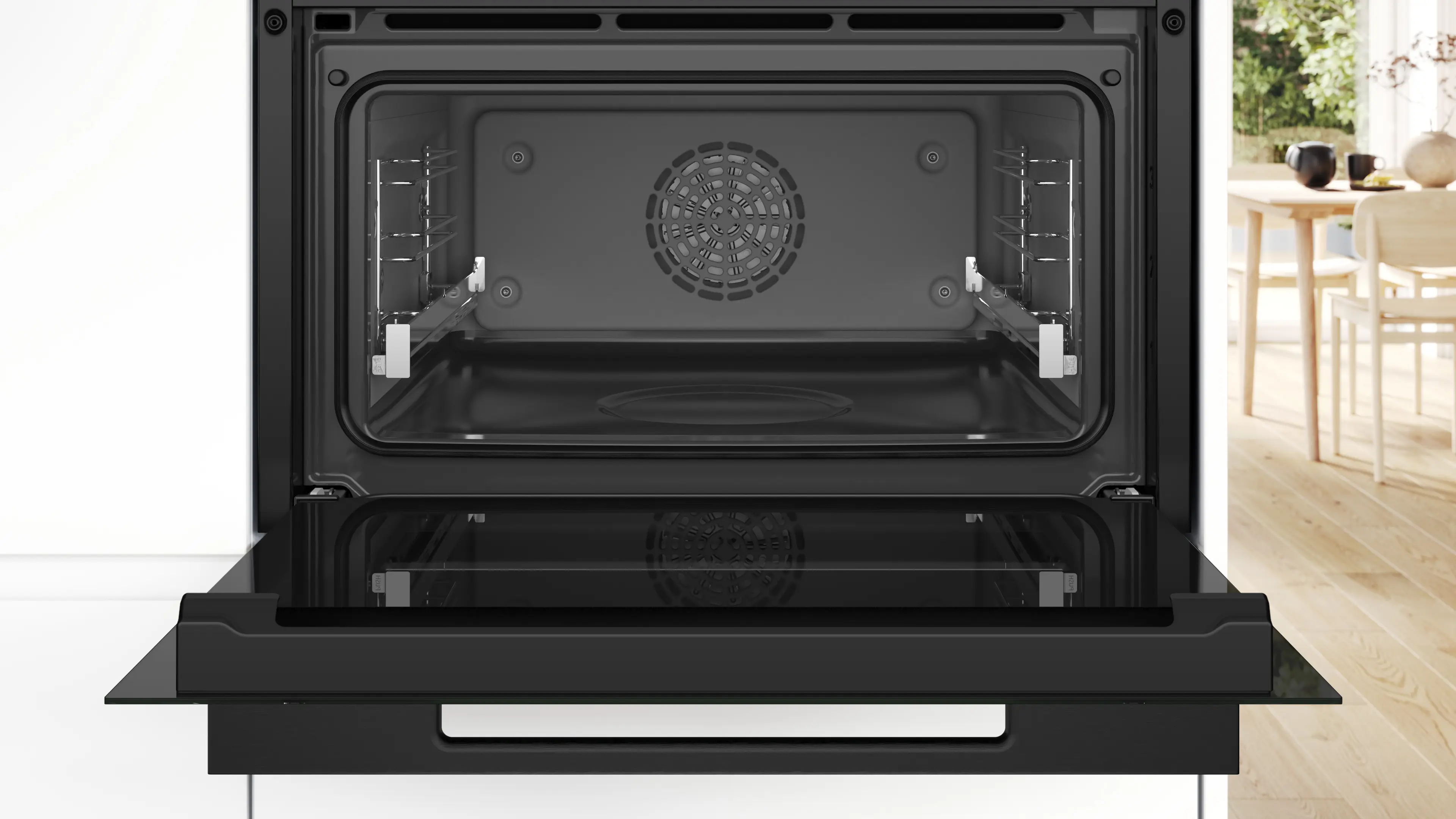 Bosch CSG958DB1 - cuptor compact cu funcție de abur, Seria 8, încorporabil 60 x 45 cm, Negru, 47 litri [3]