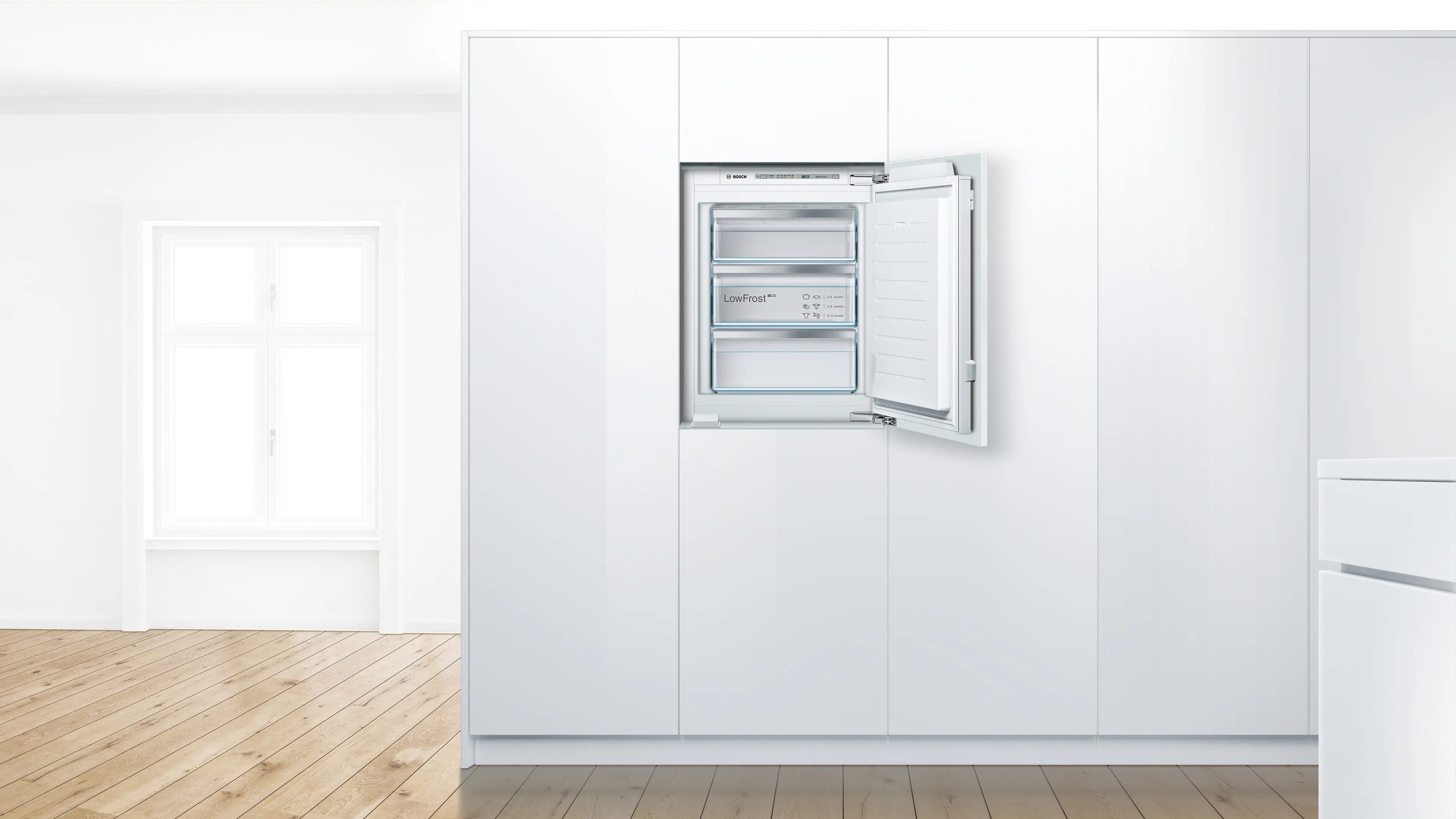 Bosch GIV11AFE0 - congelator încorporabil compact, Seria 4, 71.2 cm, LowFrost, 72 litri [2]