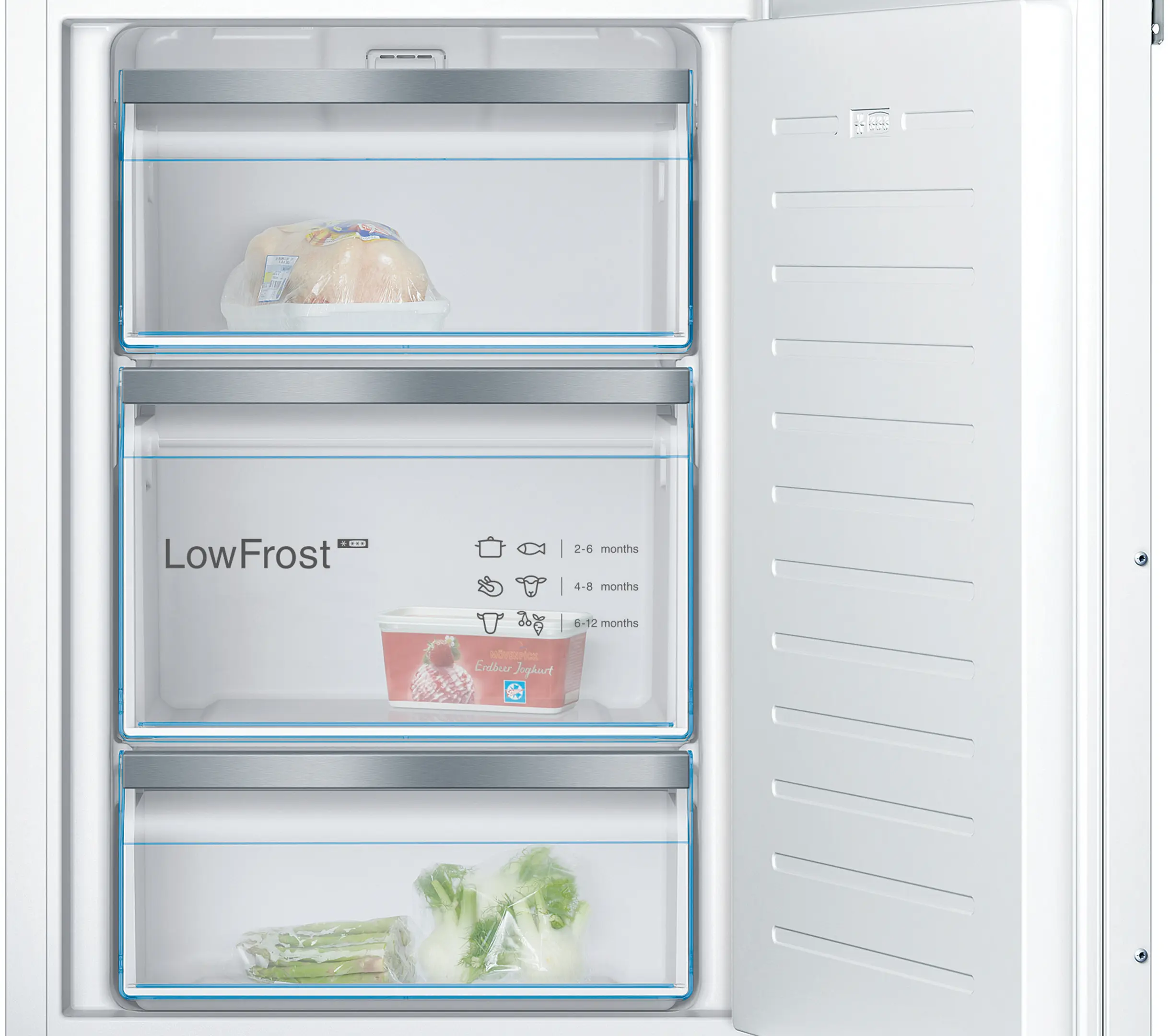 Bosch GIV21AFE0 - congelator încorporabil, Seria 4, 87.4 cm, LowFrost, 96 litri [4]