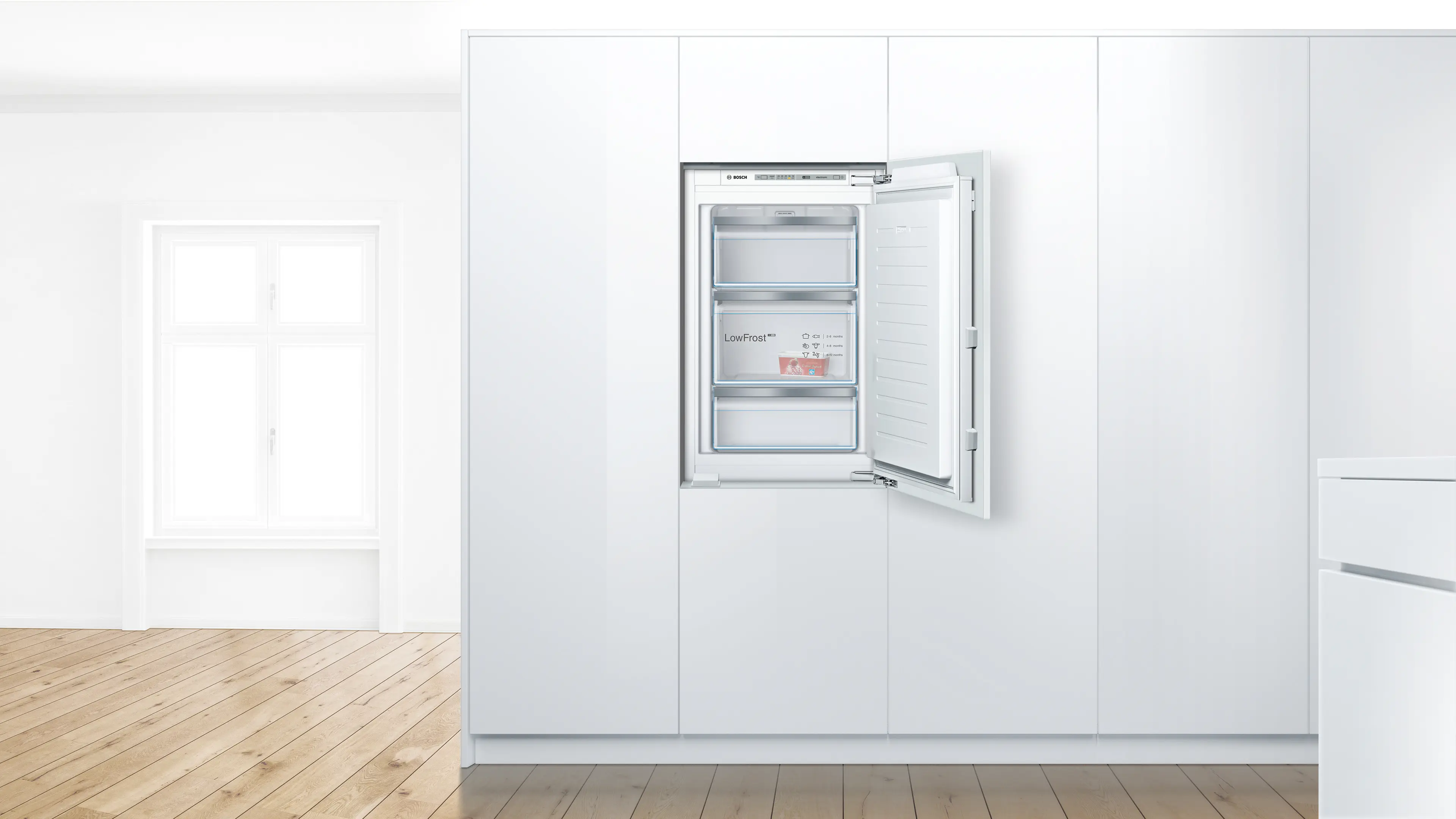 Bosch GIV21AFE0 - congelator încorporabil, Seria 4, 87.4 cm, LowFrost, 96 litri [2]