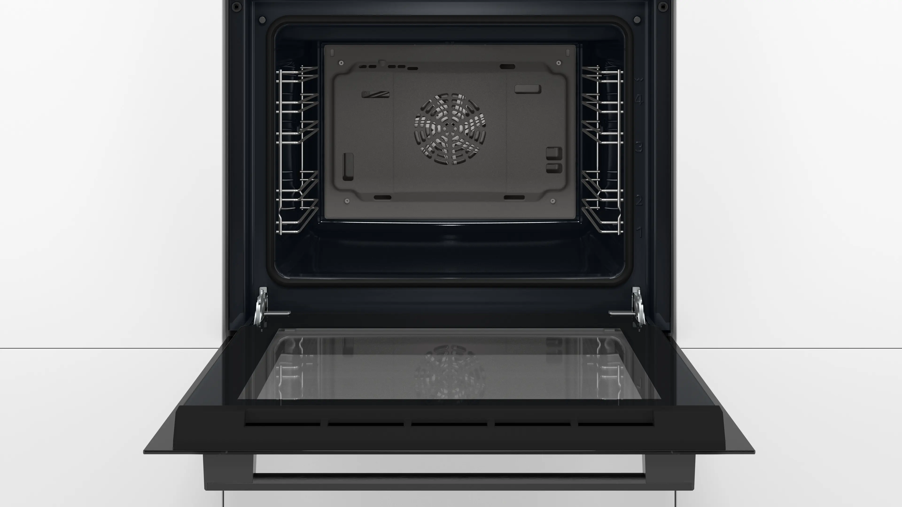 Bosch HBF133BA1 - cuptor multifuncțional încorporabil, 60x60 cm, negru, autocurățare EcoClean Direct, 66 litri [3]