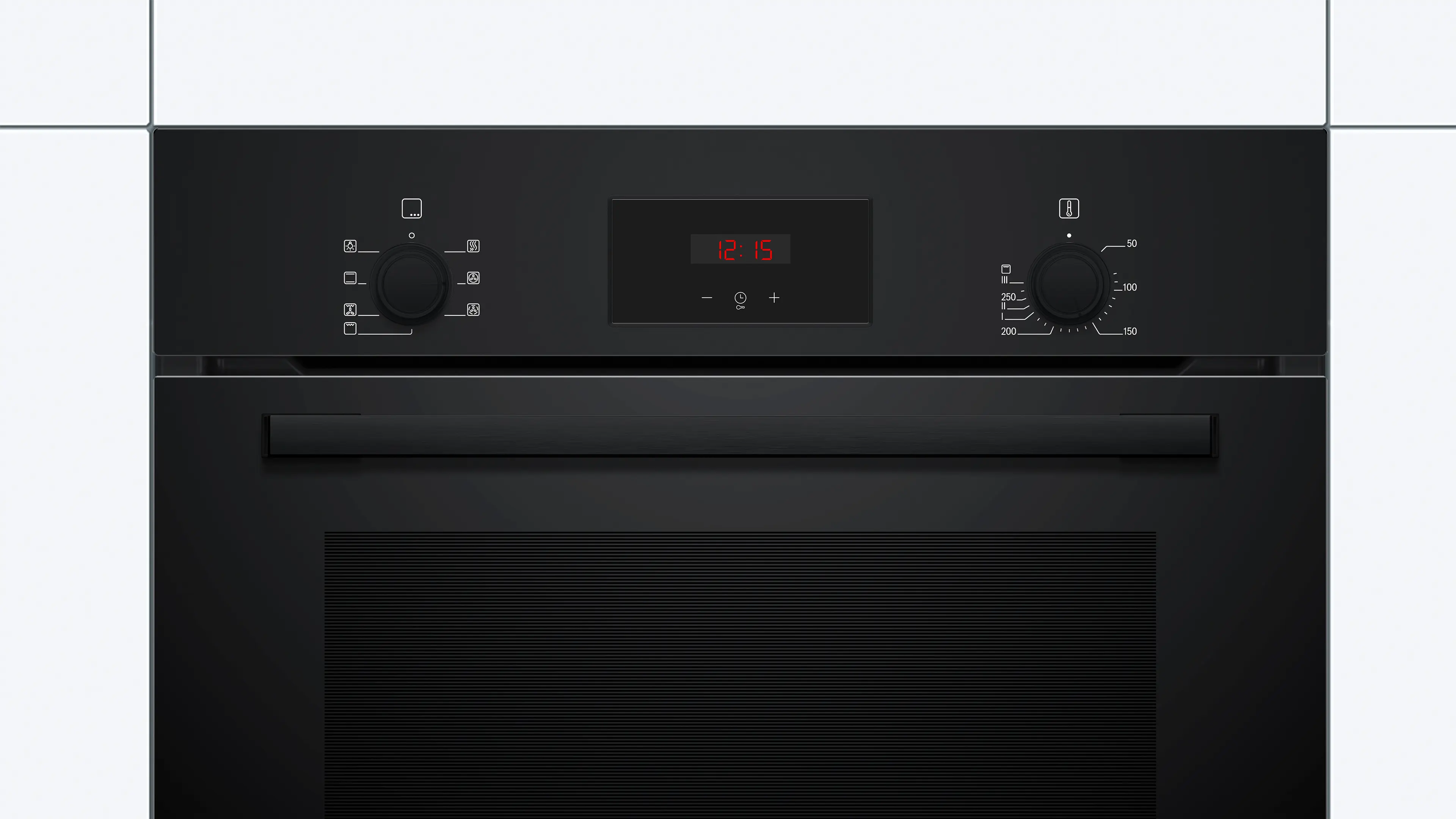 Bosch HBF133BA1 - cuptor multifuncțional încorporabil, 60x60 cm, negru, autocurățare EcoClean Direct, 66 litri [2]