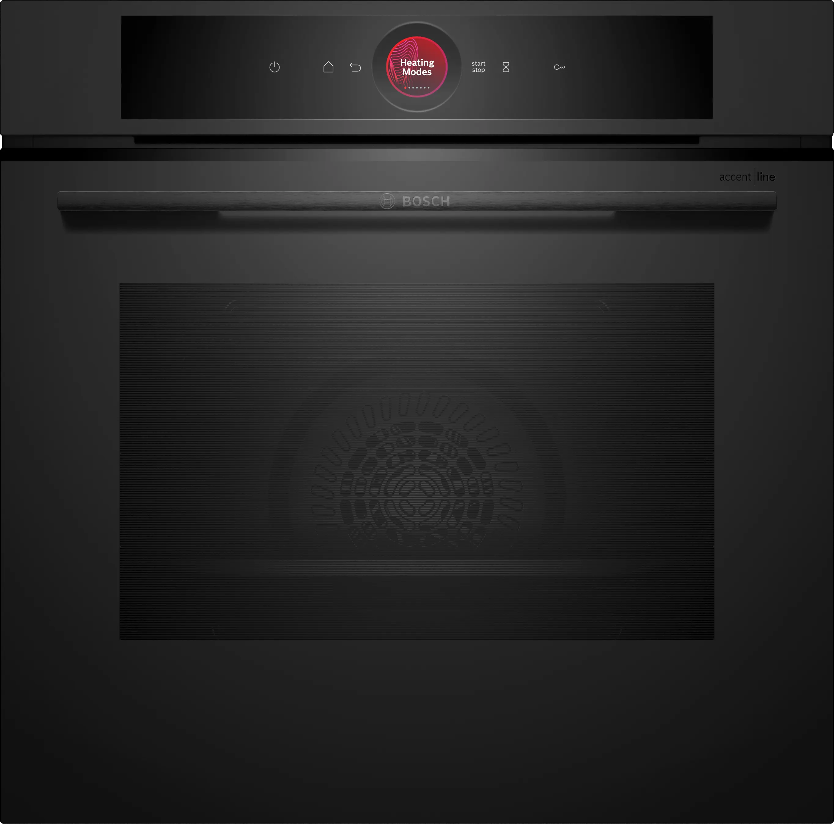 Bosch HBG974LM1 - cuptor multifuncțional încorporabil, Accent Line, Seria 8, 60x60 cm, termometru friptură, Matt Black [2]