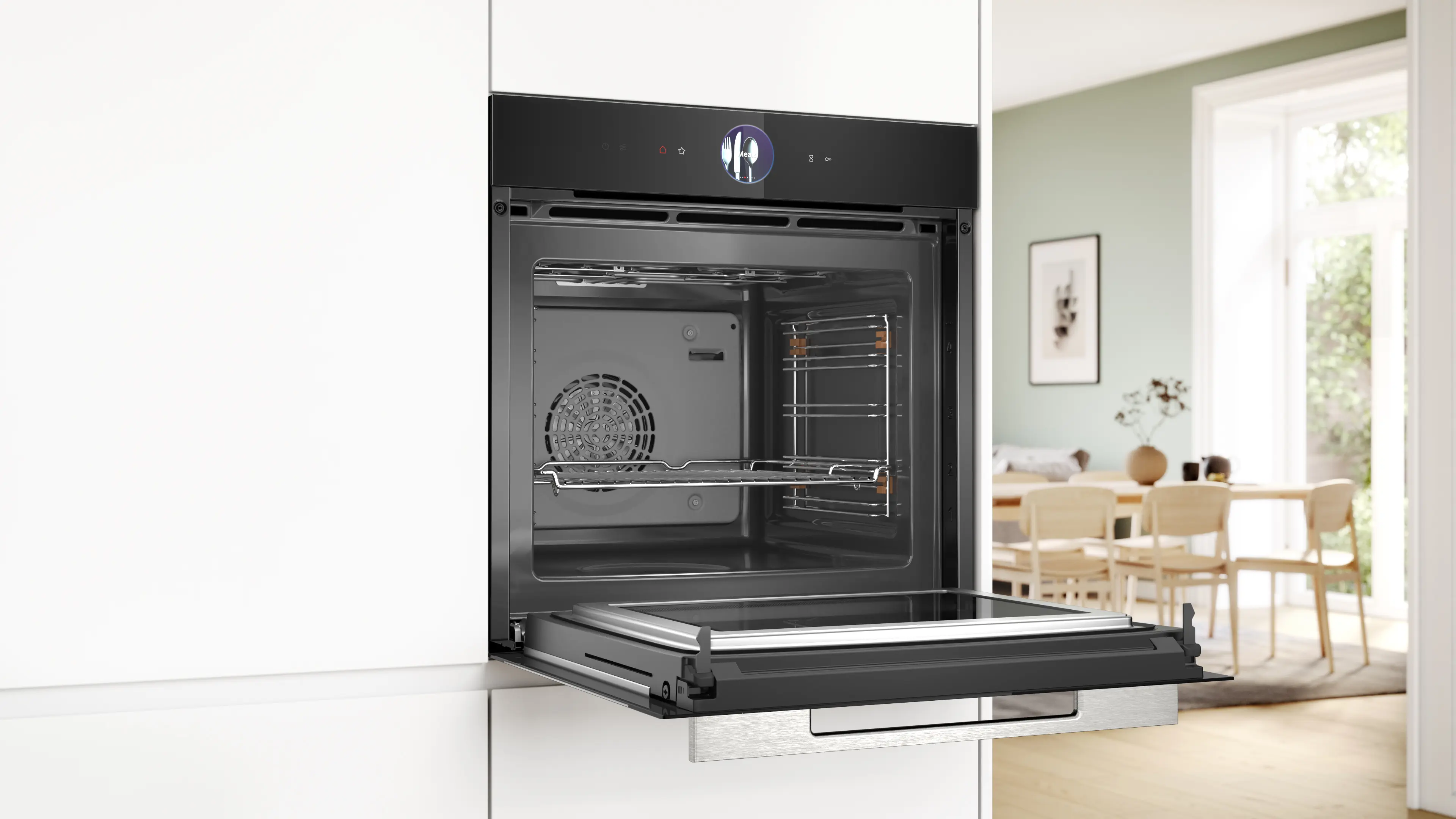 Bosch HMG7361B1 - cuptor multifuncțional încorporabil cu opțiune de microunde, Seria 8, 60 x 60 cm, Negru [4]