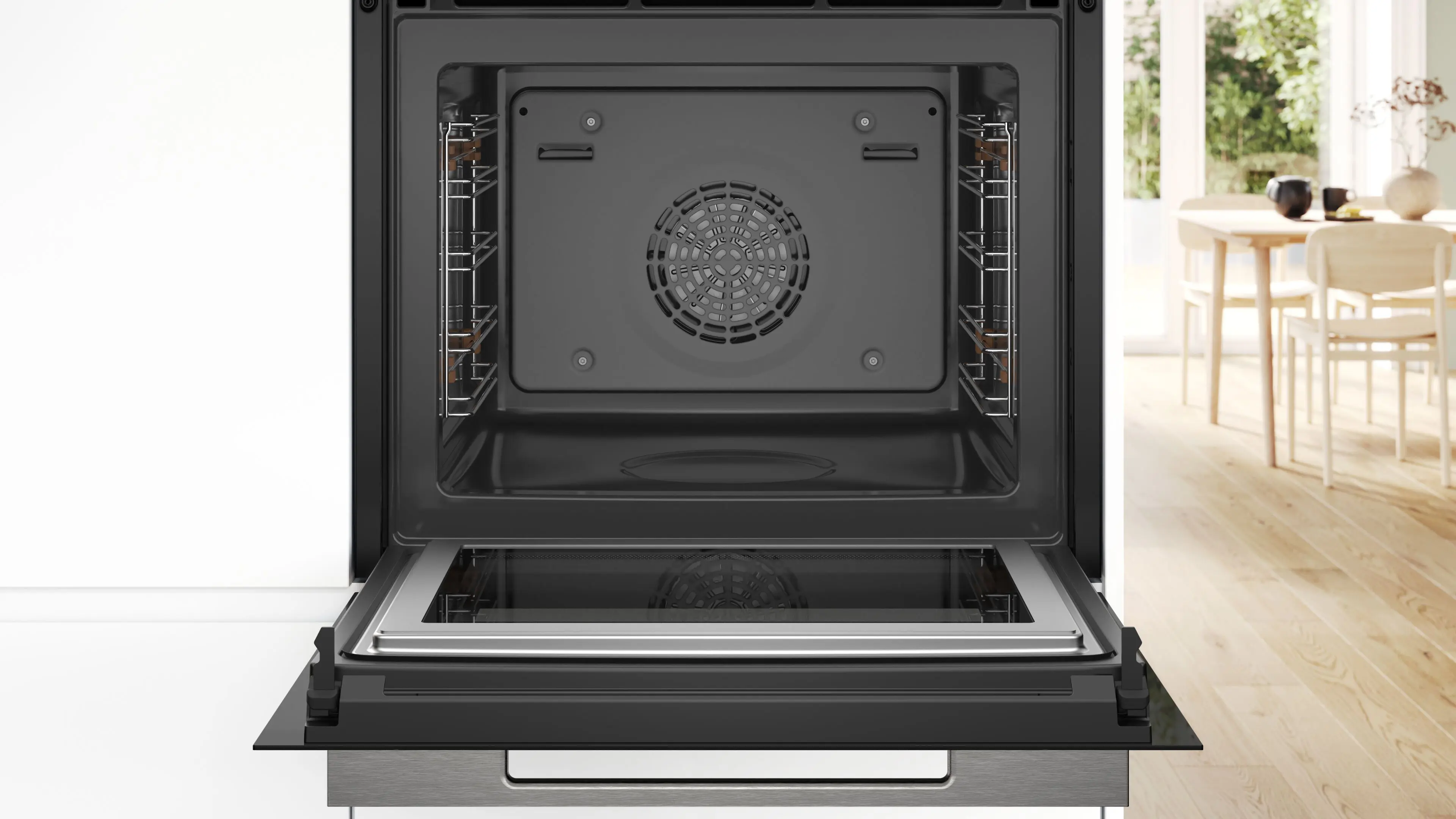 Bosch HMG7361B1 - cuptor multifuncțional încorporabil cu opțiune de microunde, Seria 8, 60 x 60 cm, Negru [3]