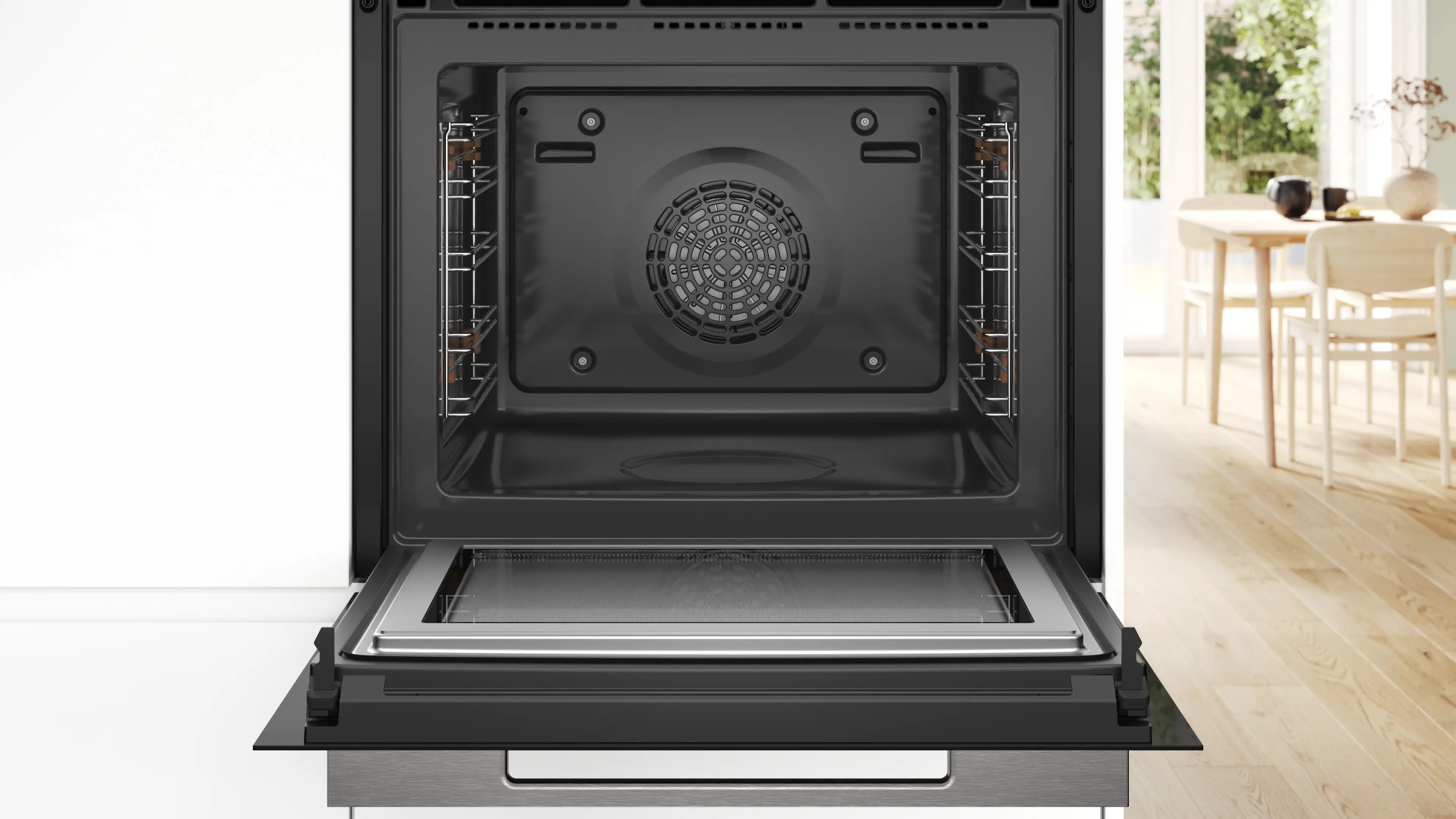 Bosch HMG7764B1 - cuptor multifuncțional încorporabil cu opțiune de microunde, Seria 8, autocurățare pirolitică, 60 x 60 cm, Negru [2]