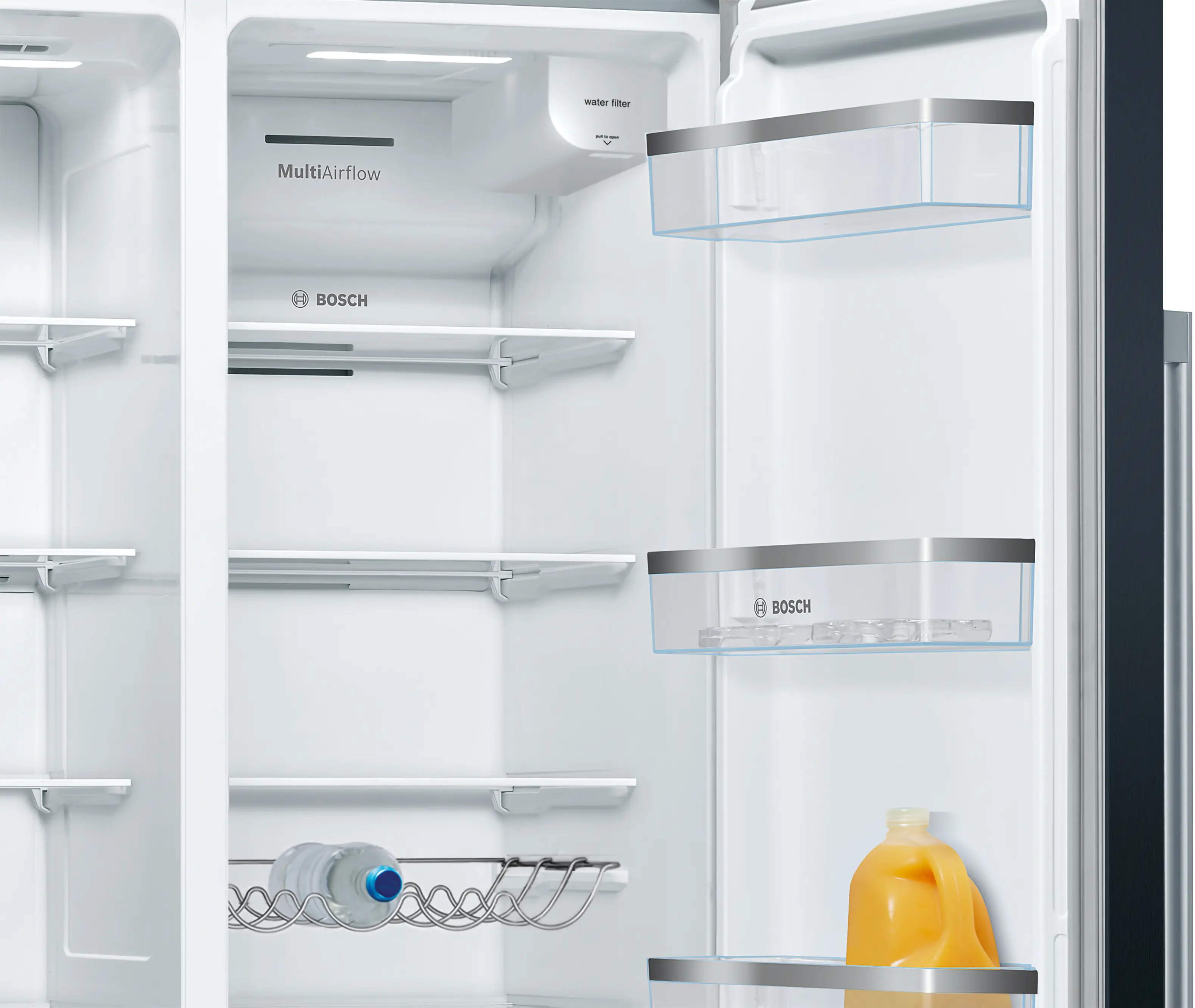 Bosch KAD93ABEP - frigider Side by Side, Seria 6, negru, Total No Frost, dozator apă și gheață [4]