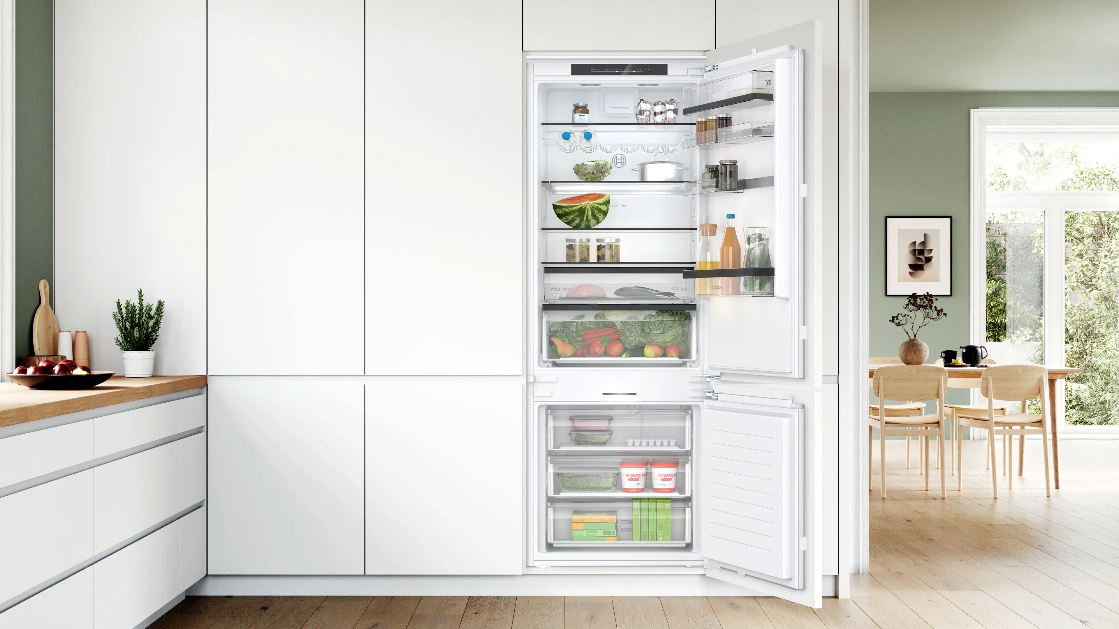 Bosch KBN96SDD0 - combină frigorifică încorporabilă, Seria 6, No Frost, Flex Shelf, 382 litri [2]