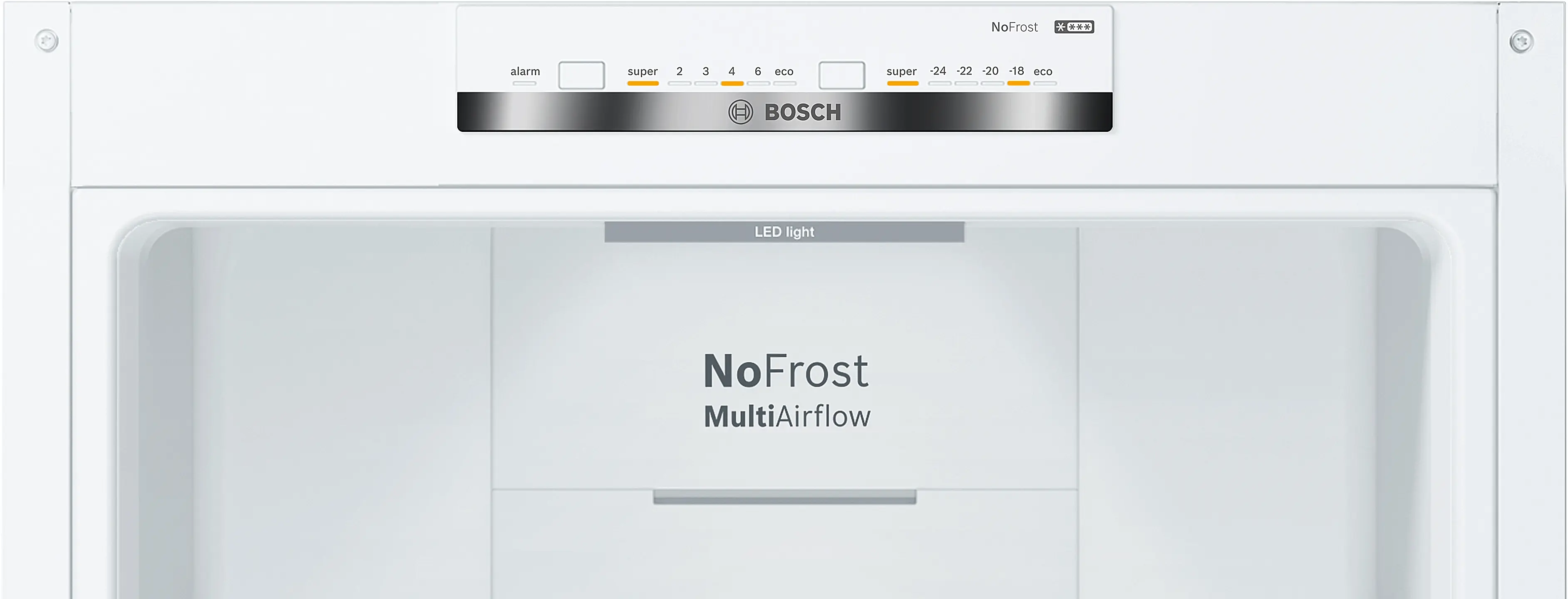 Bosch KGN39VWEQ - combină frigorifică independentă, Seria 4, 203 cm, Alb, Total No Frost, 368 litri [2]