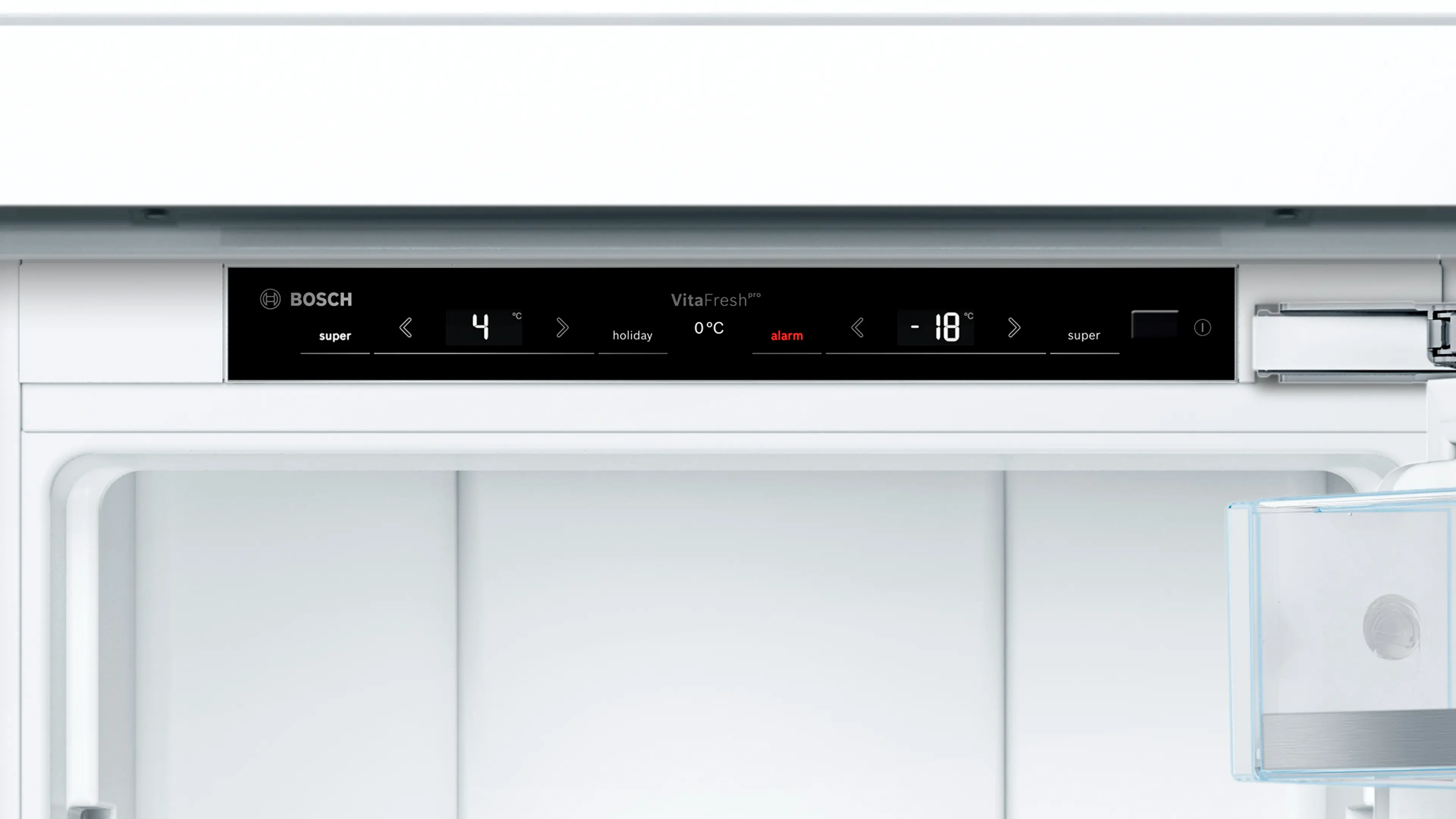 Bosch KIF86PFE0 - combină frigorifică încorporabilă, Seria 8, 177,2 cm, 156+67 litri, clasa E [2]