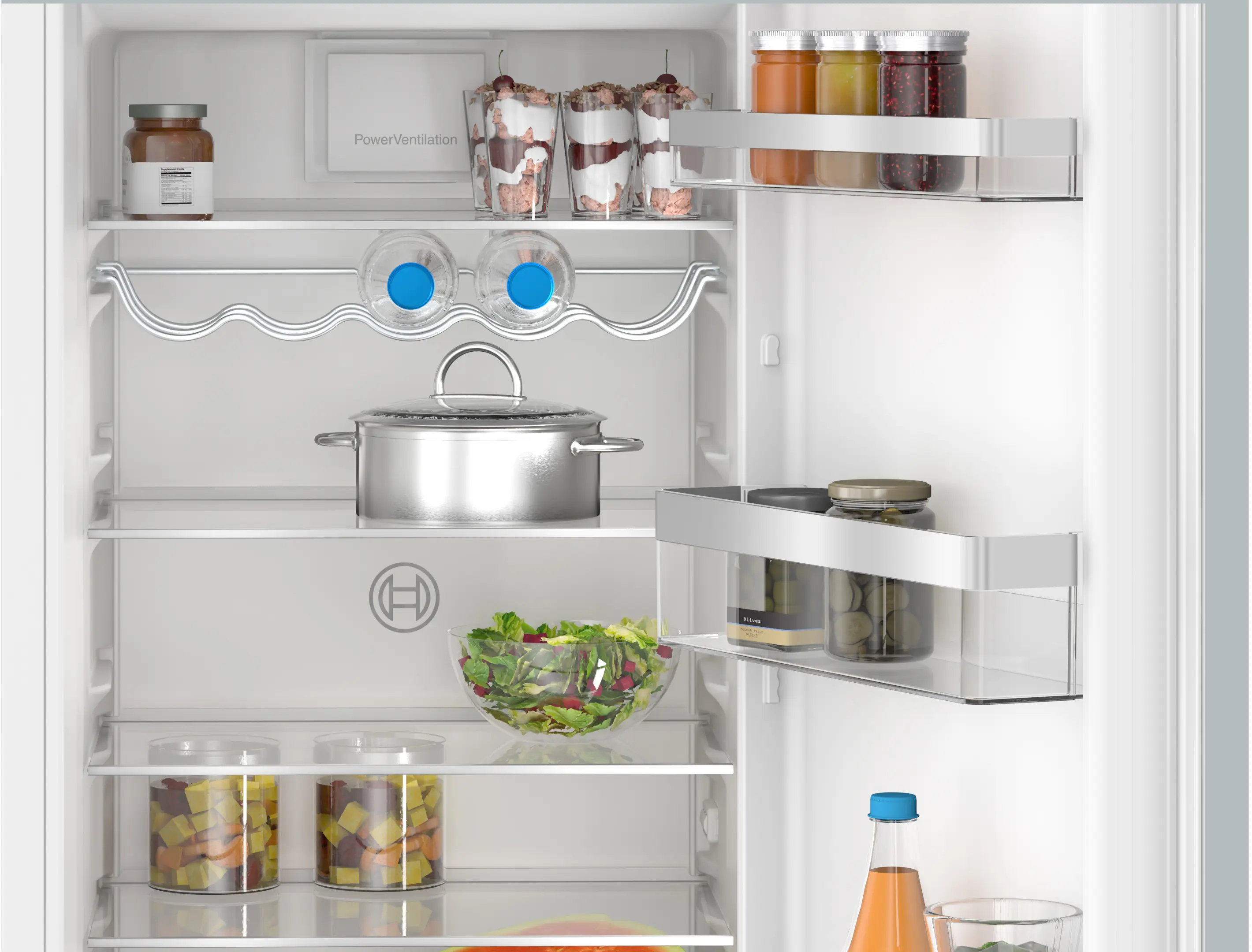 Bosch KIL82VFE0 - frigider încorporabil cu congelator, Seria 4, 177 cm, 246+34 litri, clasa E [3]